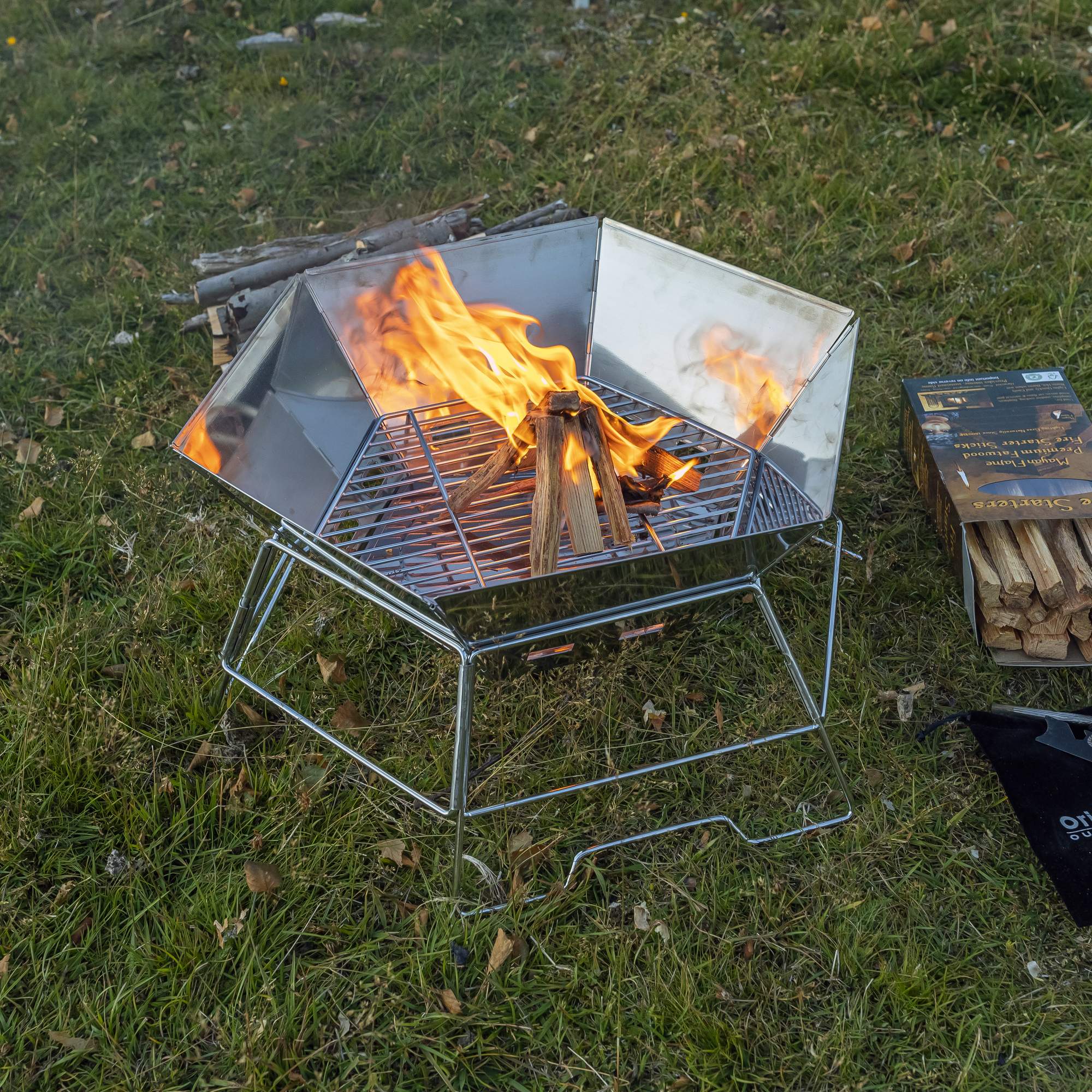Origin Outdoors GRILL- UND FEUERSCHALE HEXAGON - Grill