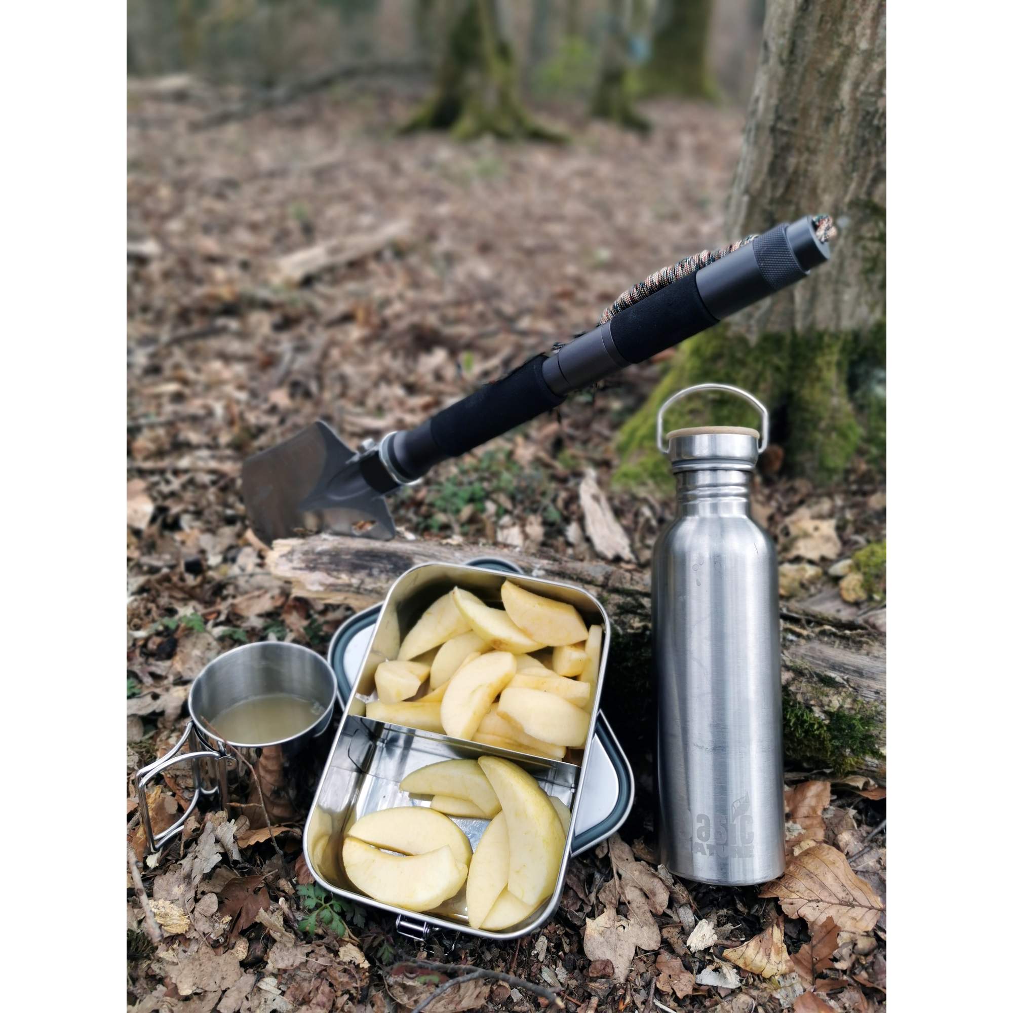 Origin Outdoors SCHAUFEL SURVIVAL 10 IN 1 - Klappspaten