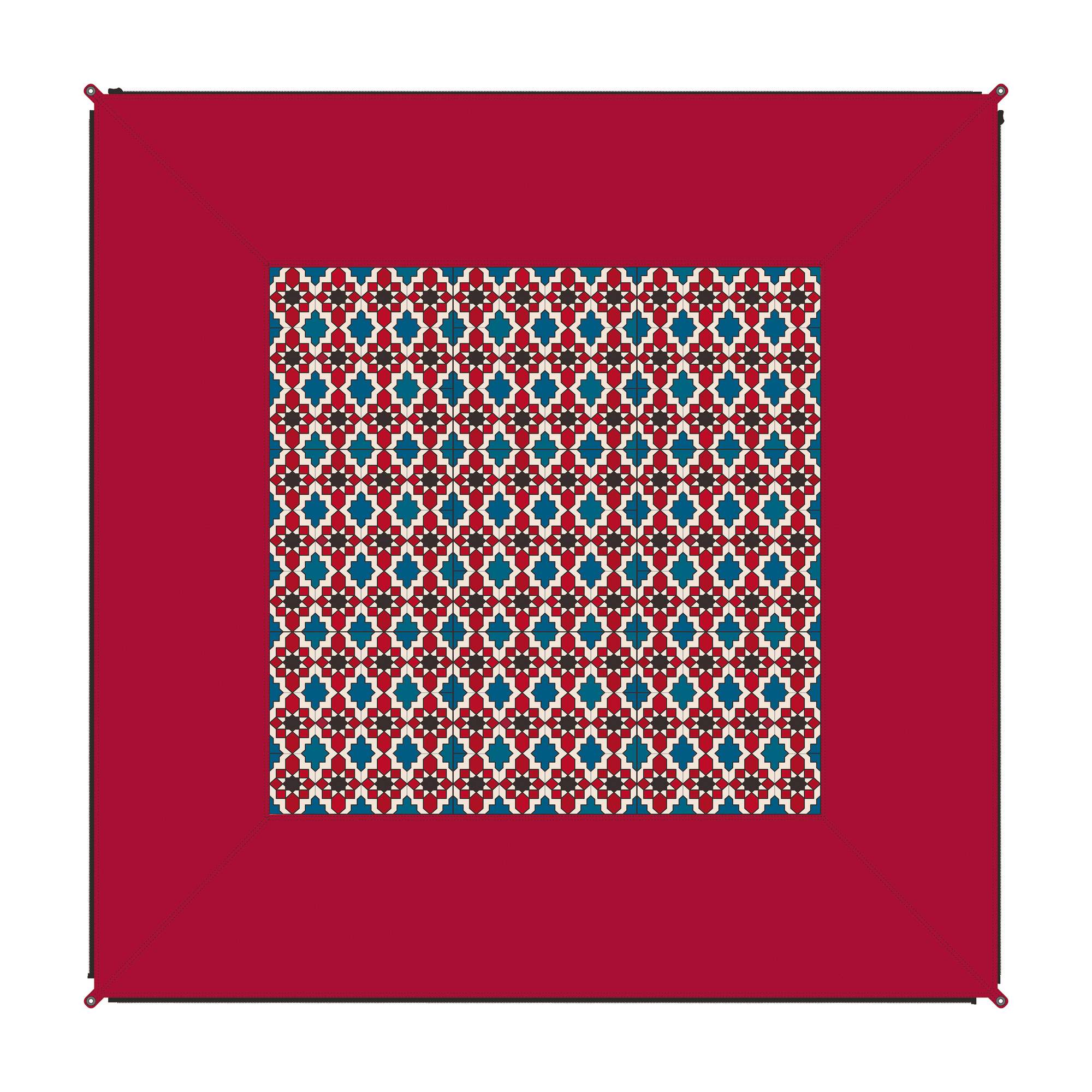 Bent VERBINDBARER TEPPICH ZIP-CARPET ORIENT - Picknickdecke