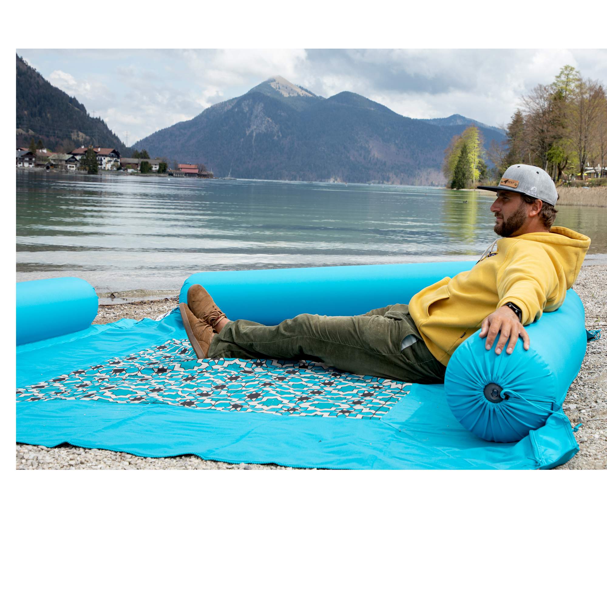 Bent VERBINDBARE KISSENROLLE ZIP-XL LOUNGER - Kissen