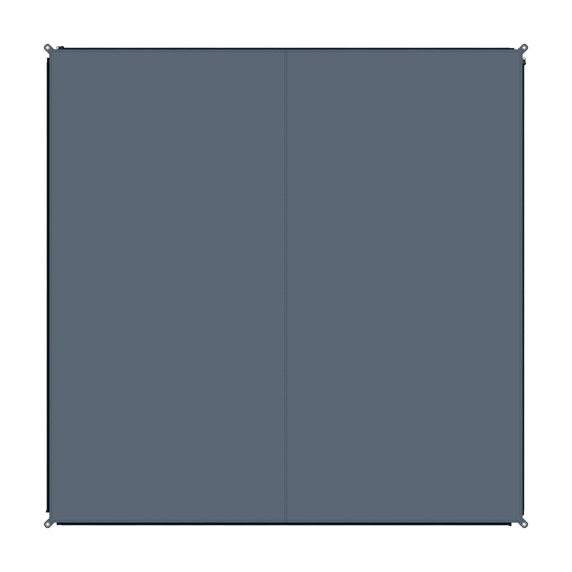 Bent VERBINDBARER TEPPICH ZIP-CARPET UNI - Picknickdecke Bent VERBINDBARER TEPPICH ZIP-CARPET UNI - Picknickdecke