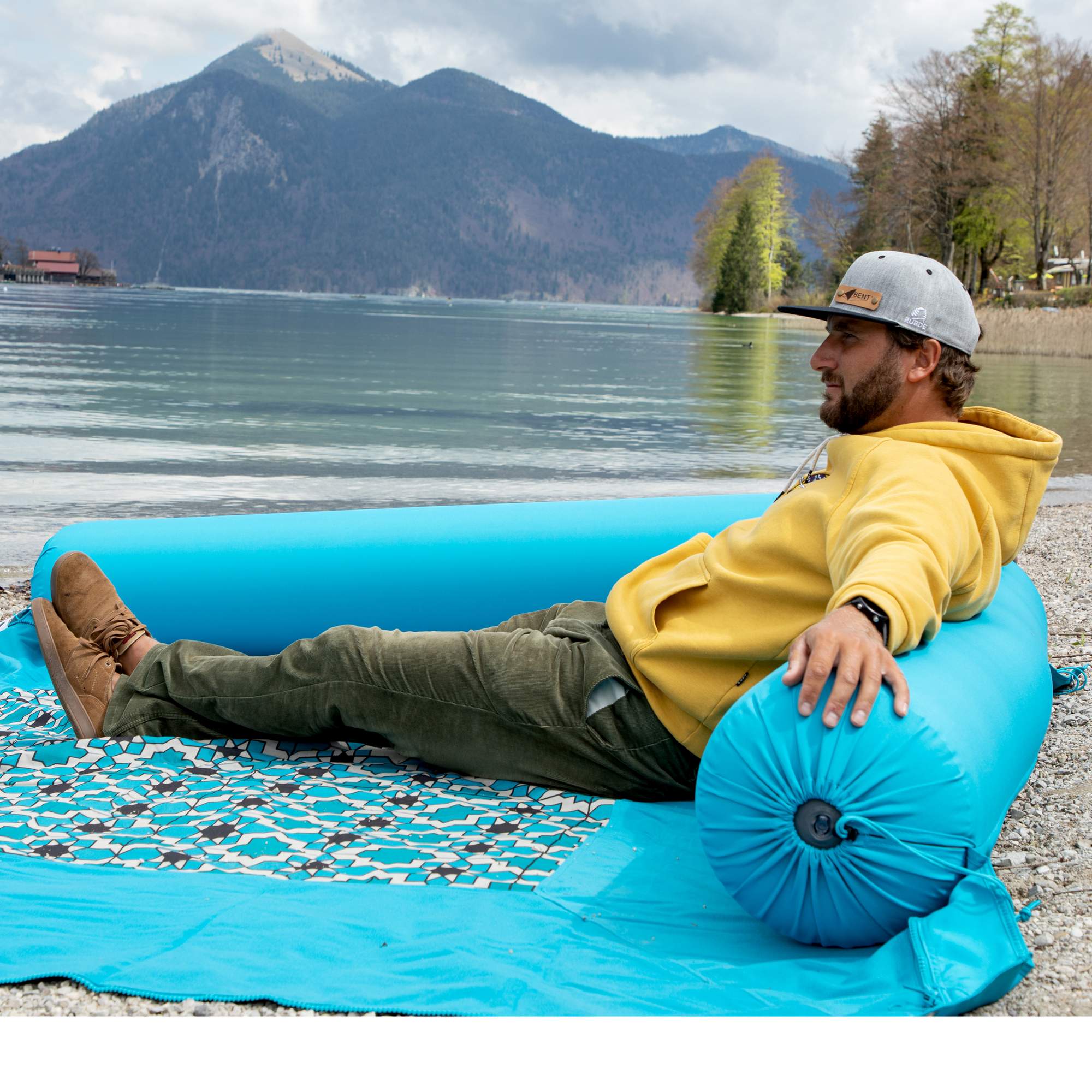 Bent VERBINDBARER TEPPICH ZIP-CARPET UNI - Picknickdecke Bent VERBINDBARER TEPPICH ZIP-CARPET UNI - Picknickdecke