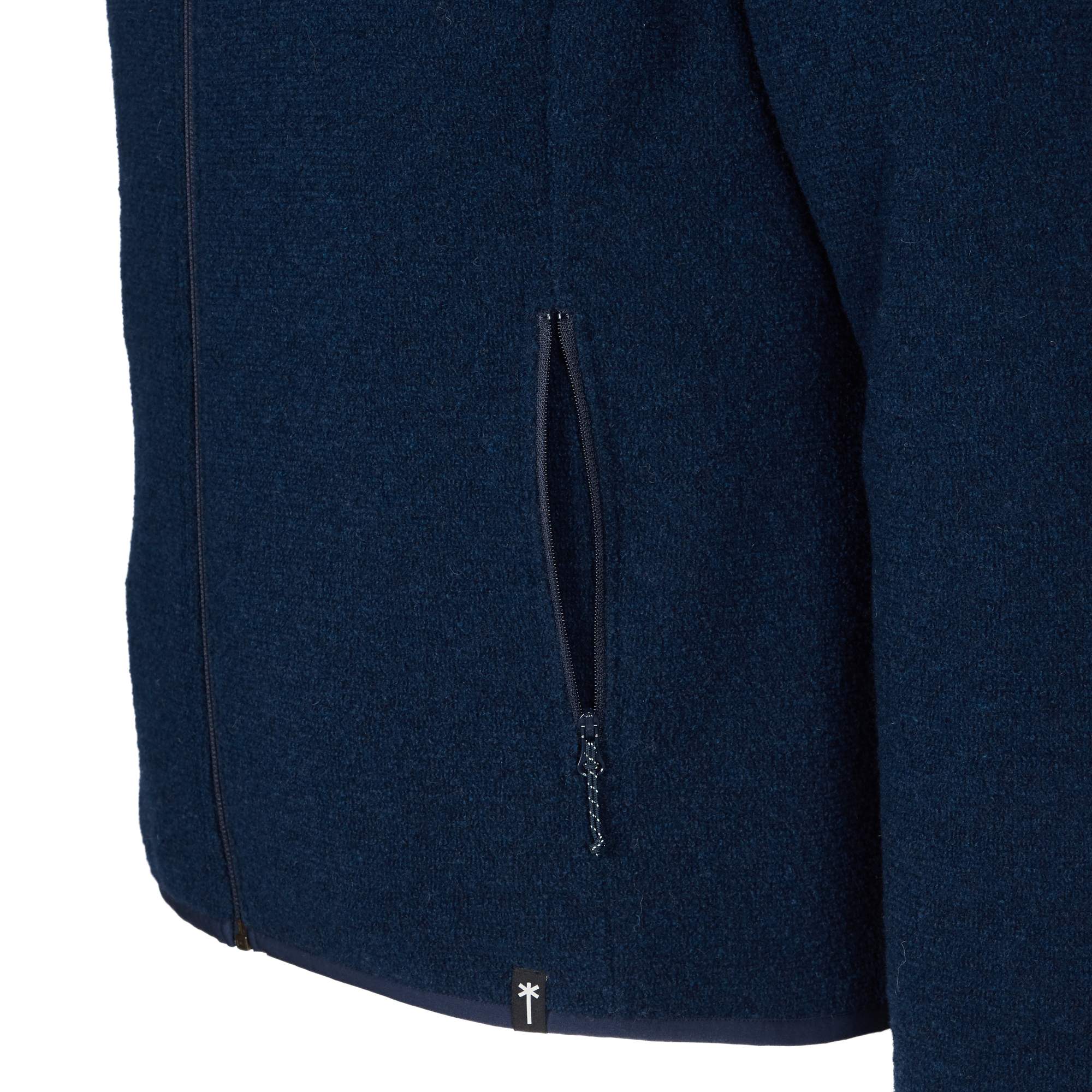 FRILUFTS REILA HOODED KNITTED FLEECE JACKET Herren - Wolljacke
