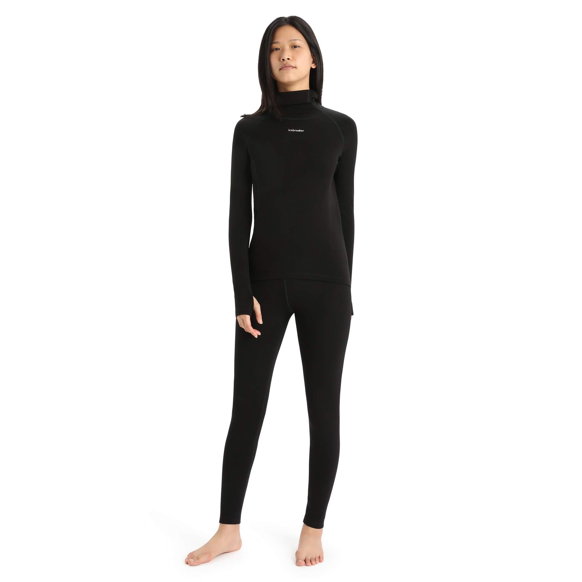 Icebreaker W MERINO LS ROLL NECK Damen - Funktionsshirt