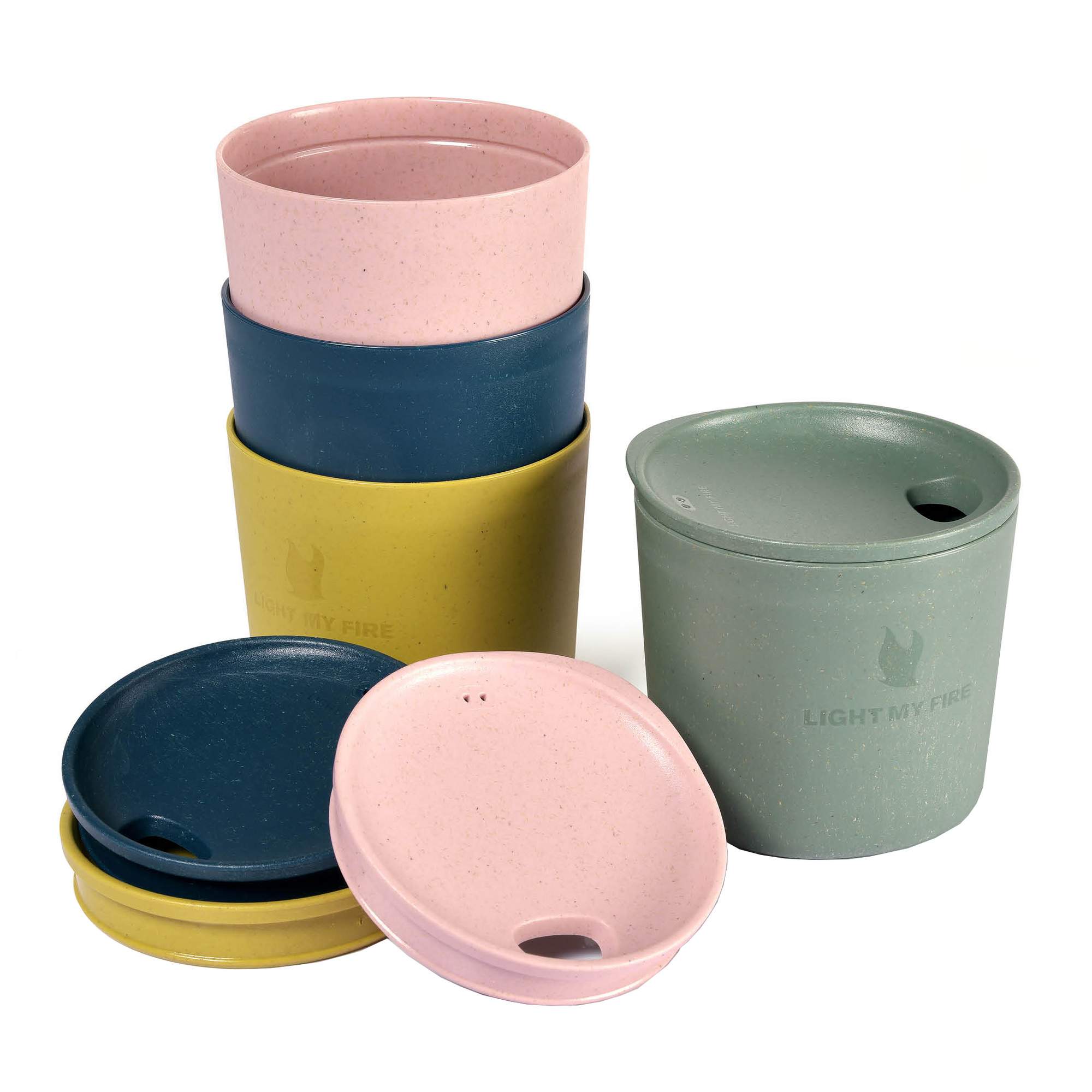 Light My Fire MYCUP\'N LID SHORT 4-PACK - Becher