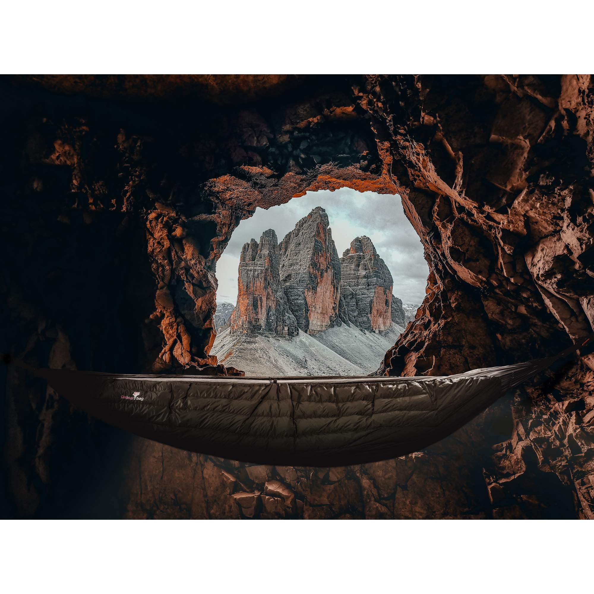 Grüezi bag BIOPOD DOWNWOOL HYBRID UNDERQUILT