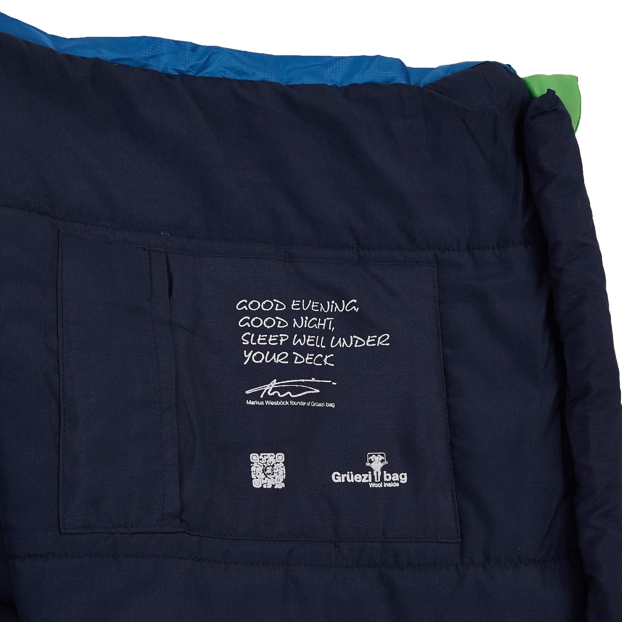 Grüezi bag BIOPOD WOLLE KIDS WORLD TRAVELLER Kinder - Kinderschlafsack