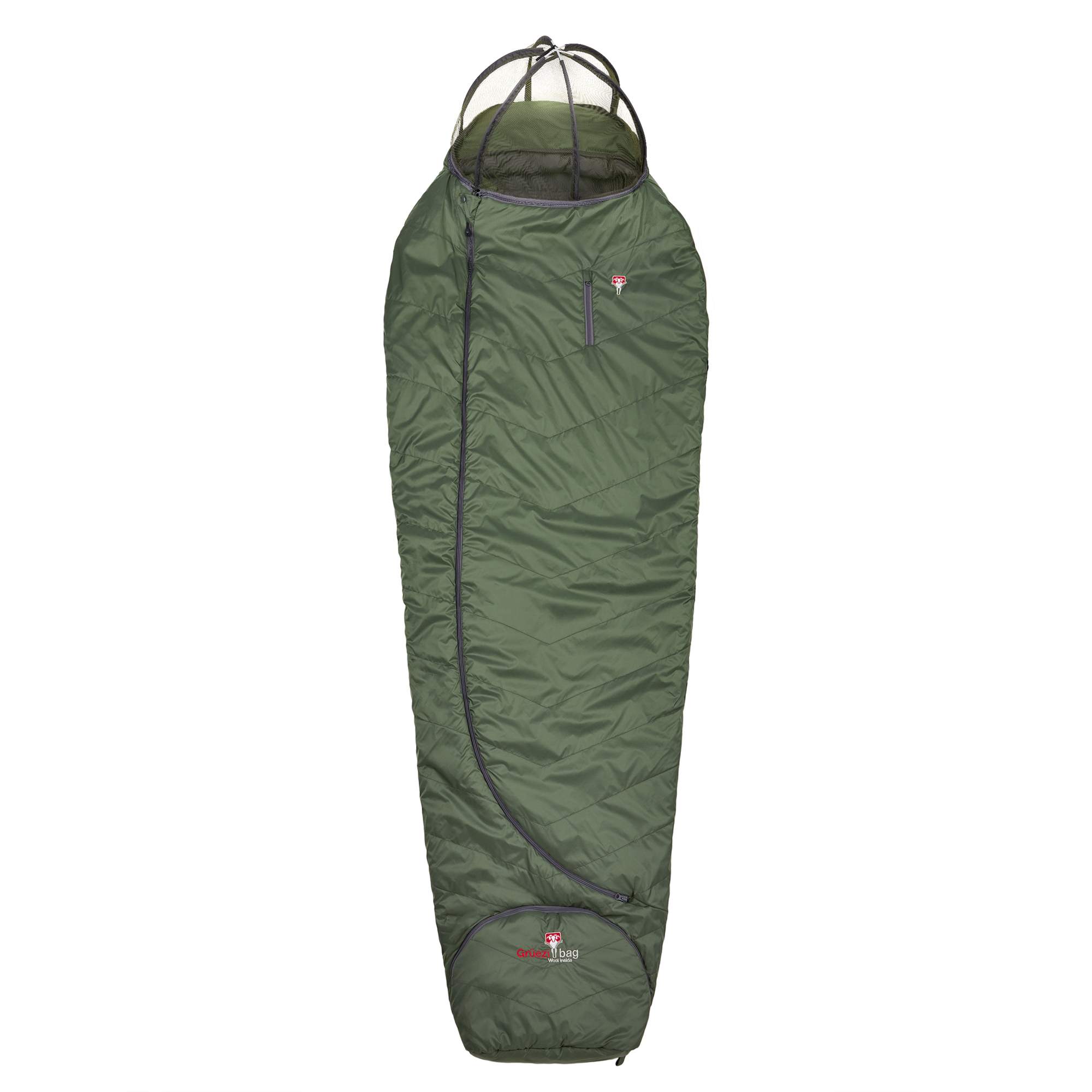 Grüezi bag BIOPOD WOLLE SURVIVAL Unisex - Deckenschlafsack Grüezi bag BIOPOD WOLLE SURVIVAL Unisex - Deckenschlafsack