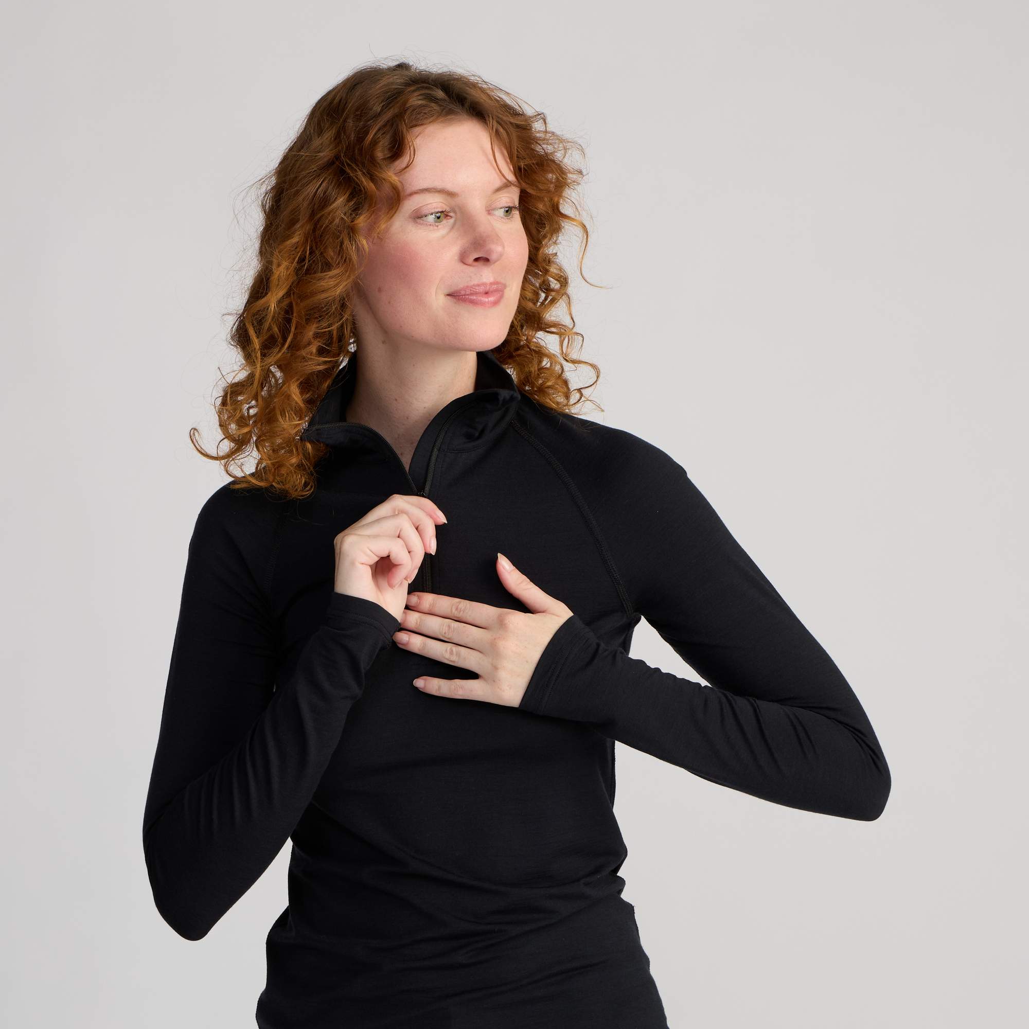 FRILUFTS OJOBI HALFZIP LONGSLEEVE Damen - Funktionsshirt