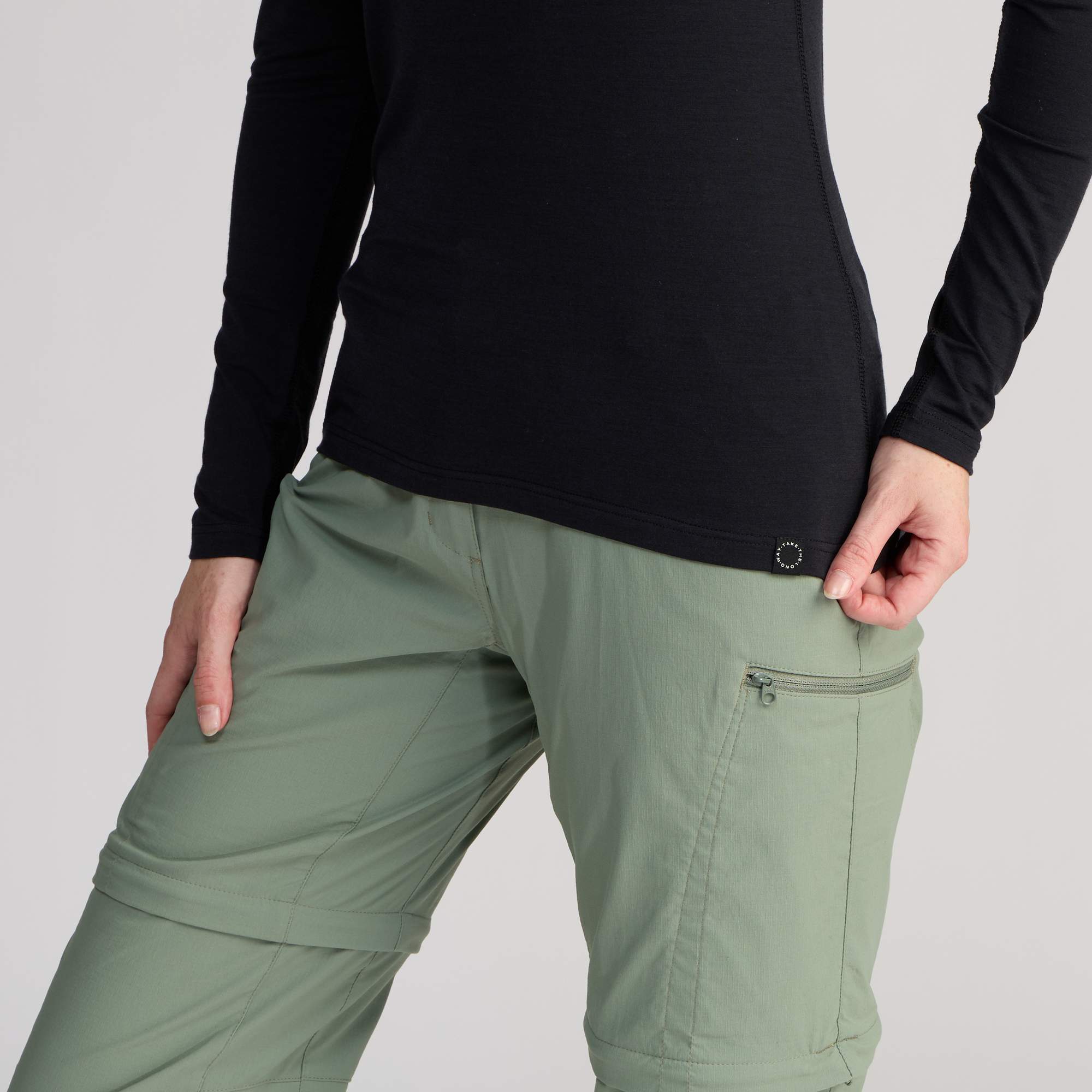 FRILUFTS OJOBI HALFZIP LONGSLEEVE Damen - Funktionsshirt