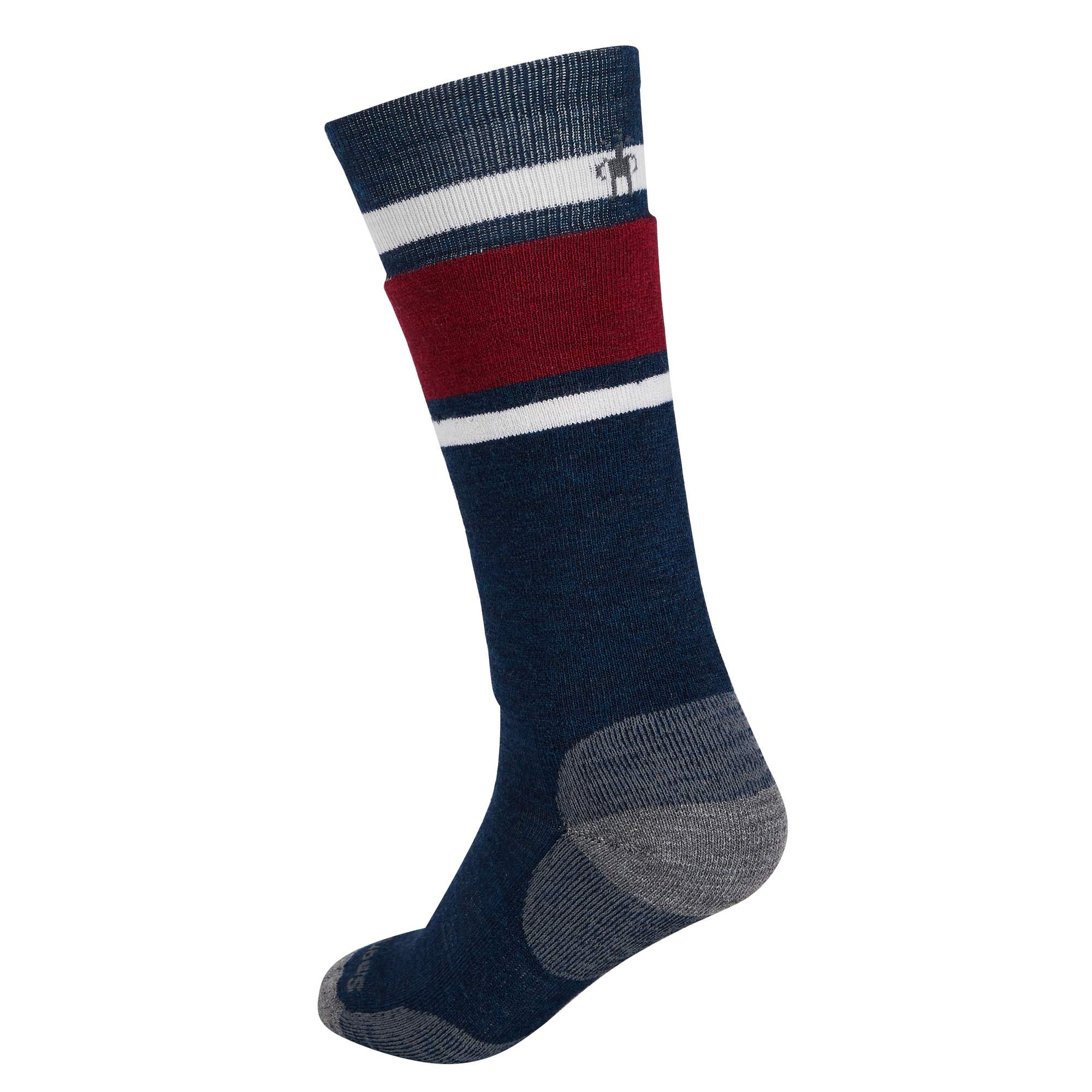 Smartwool WINTERSPORT FULL CUSHION STRIPE OTC SOCKS Kinder - Wintersocken