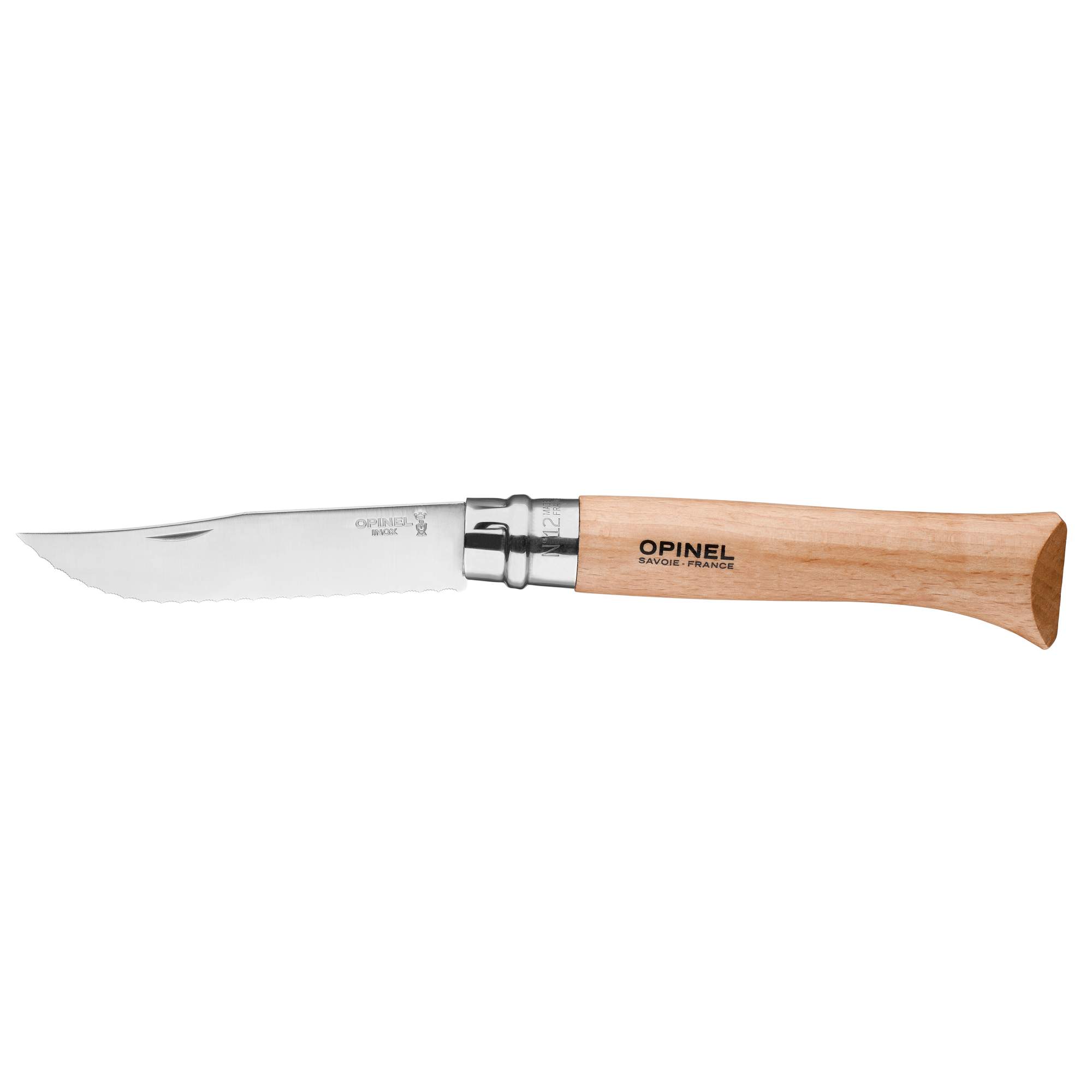 Opinel NO.12 MIT SÄGEZAHNUNG - Küchenmesser