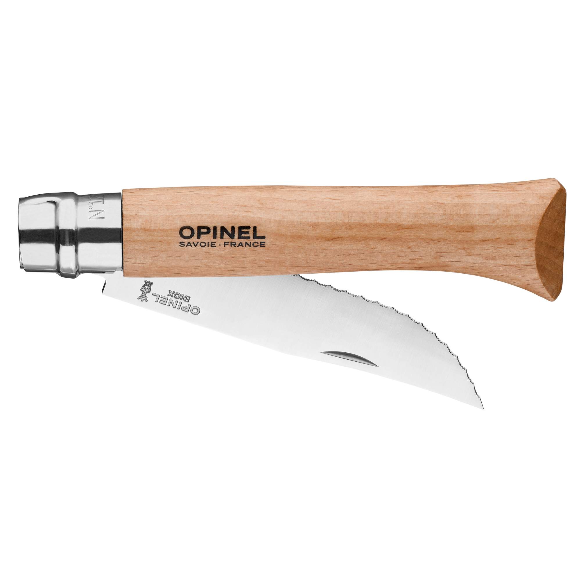 Opinel NO.12 MIT SÄGEZAHNUNG - Küchenmesser