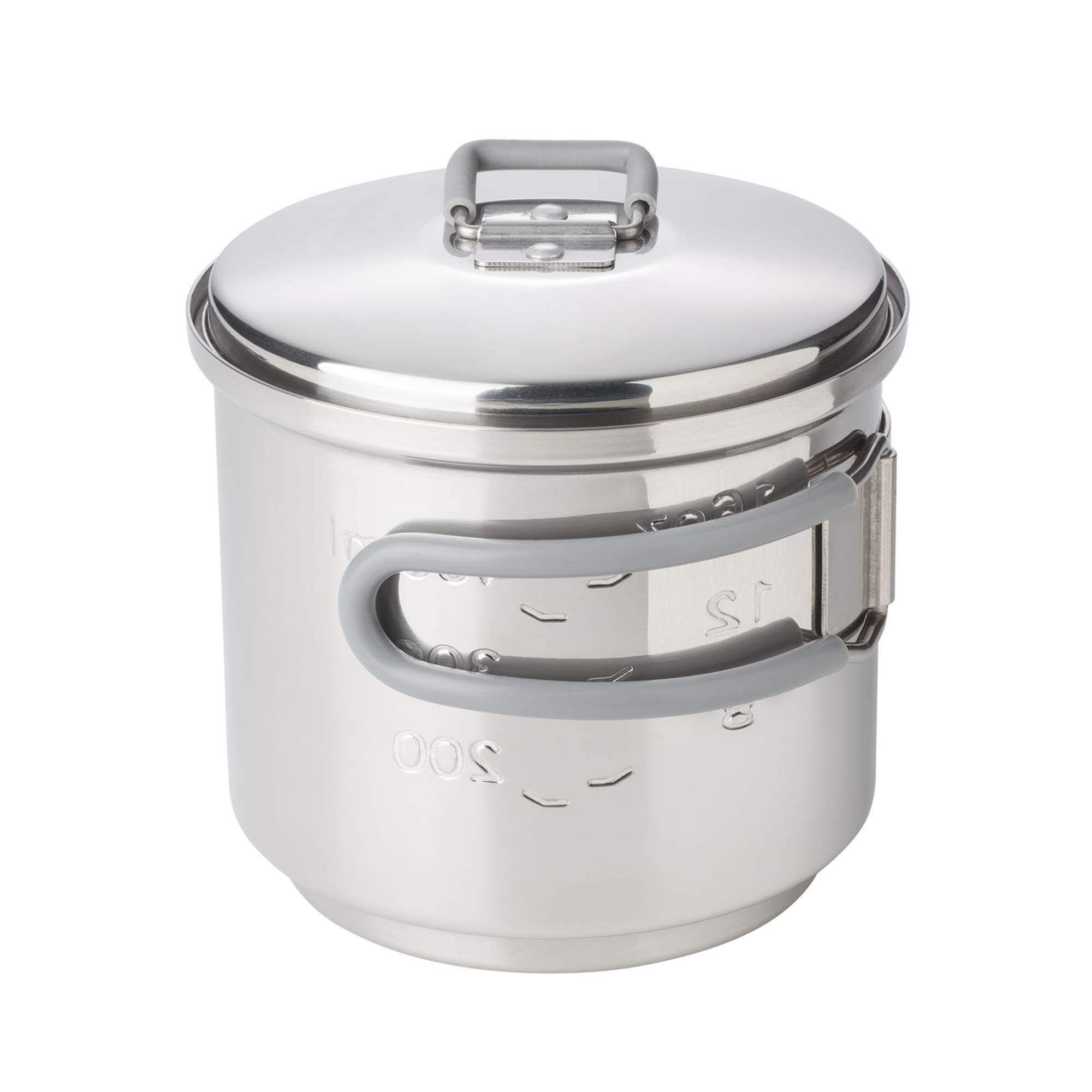 Esbit COOKSET FOR SOLID FUEL, 585 ML, STAINLESS STEEL