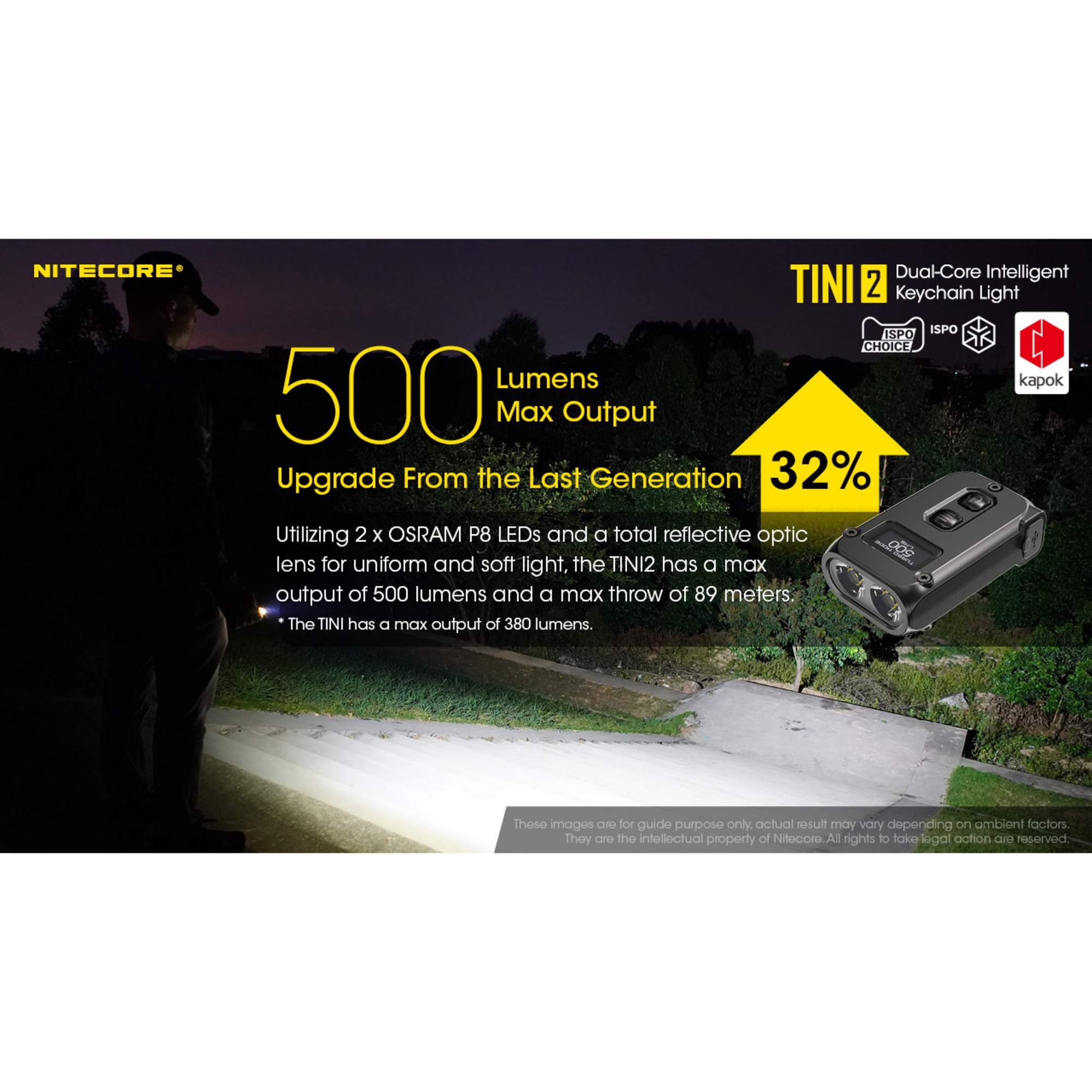 Nitecore TINI2 - Taschenlampe