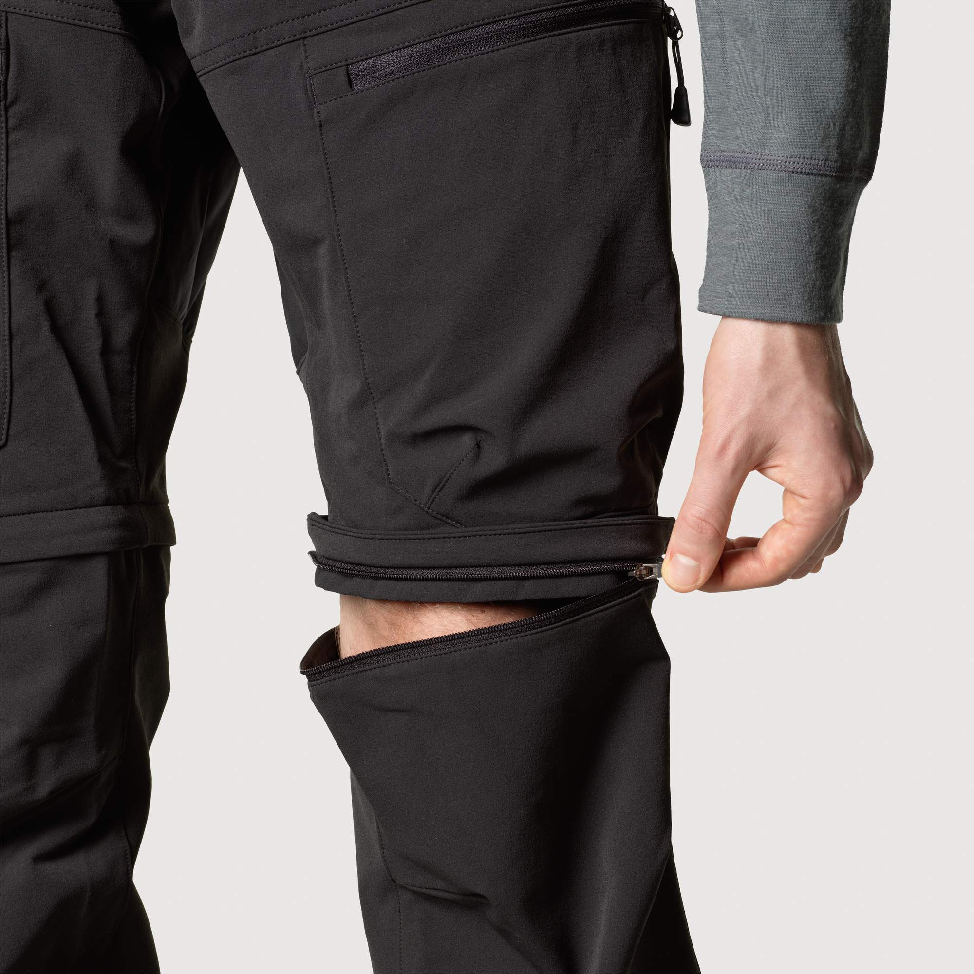Tierra LITE TRACK CONVERTIBLE PANT M Herren - Softshellhose