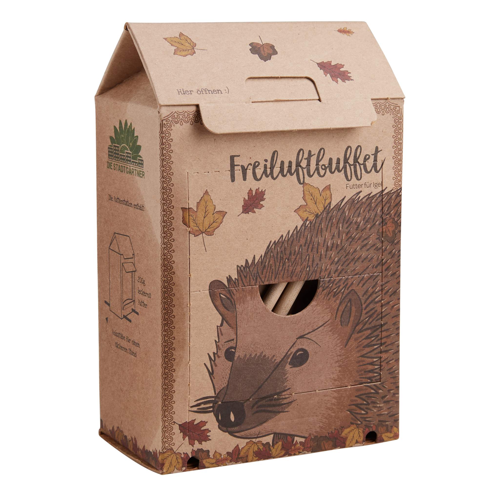 Die Stadtgärtner FREILUFTBUFFET IGEL Die Stadtgärtner FREILUFTBUFFET IGEL