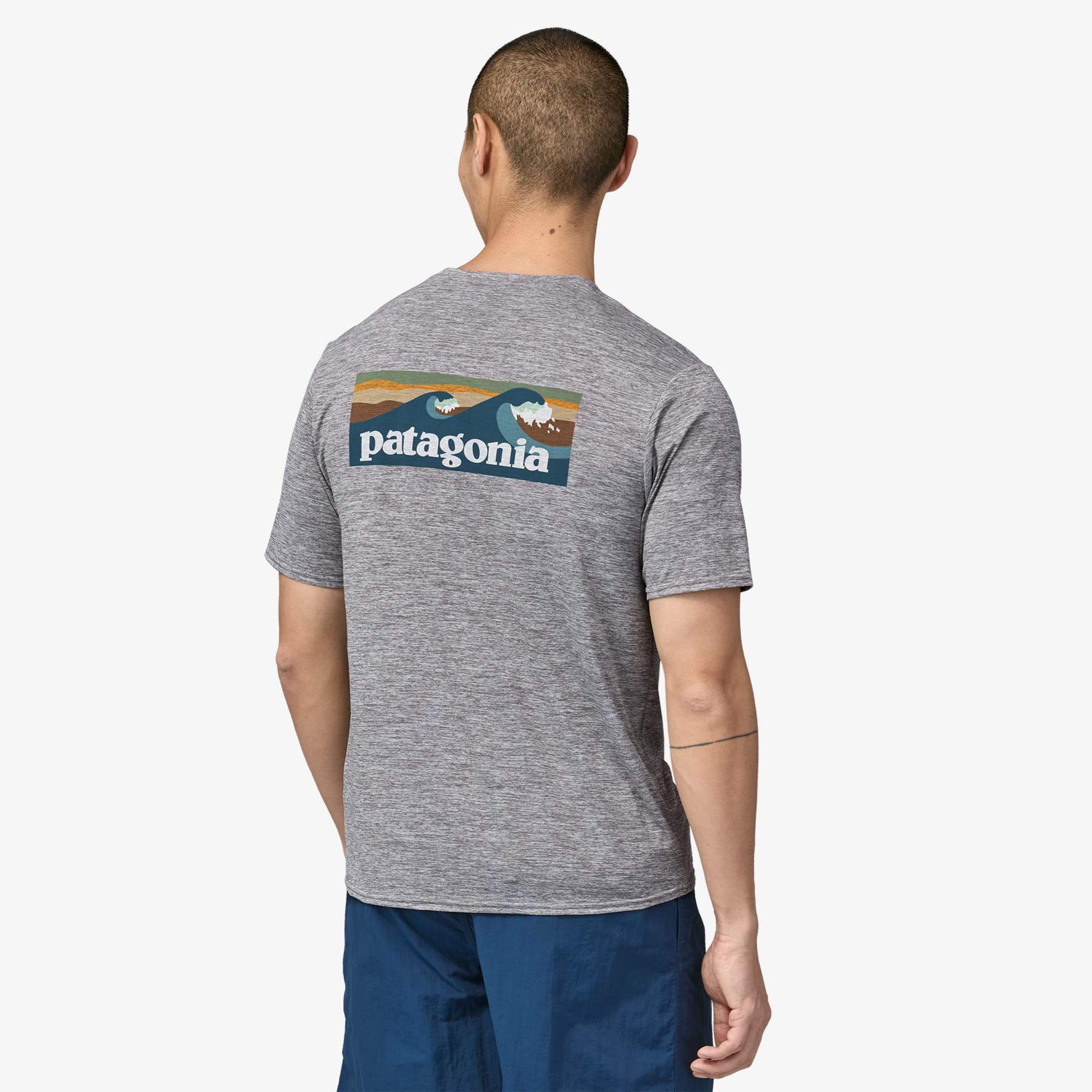 Patagonia M\'S CAP COOL DAILY GRAPHIC SHIRT - WATERS Herren - Funktionsshirt