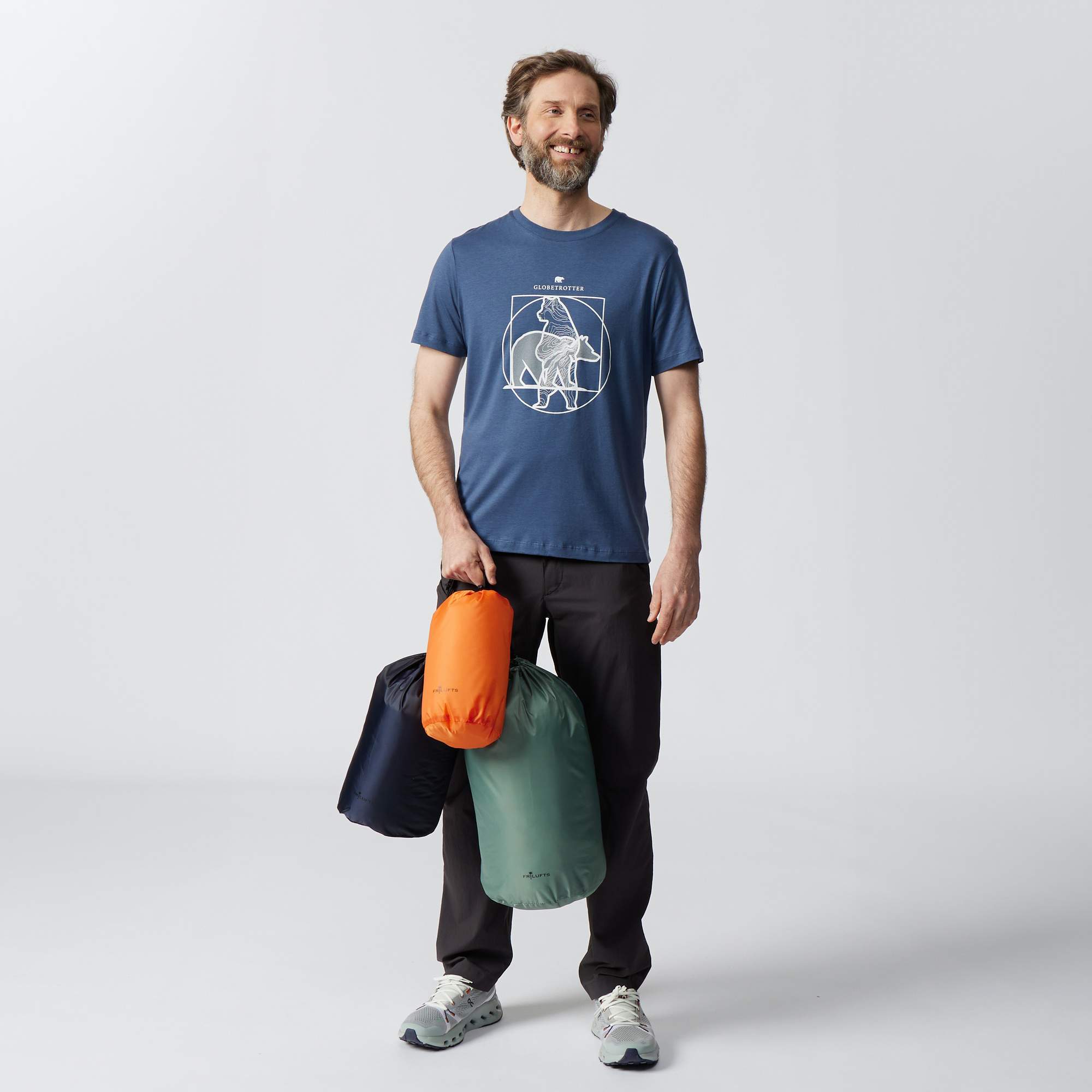 FRILUFTS STUFFBAG ROUND SET - Packbeutel