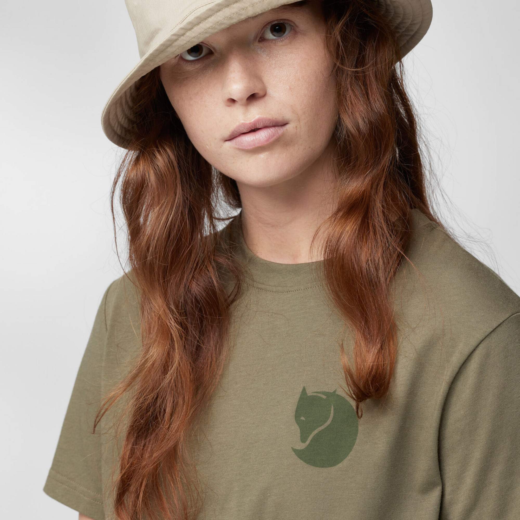 Fjällräven FOX BOXY LOGO TEE W Damen - T-Shirt