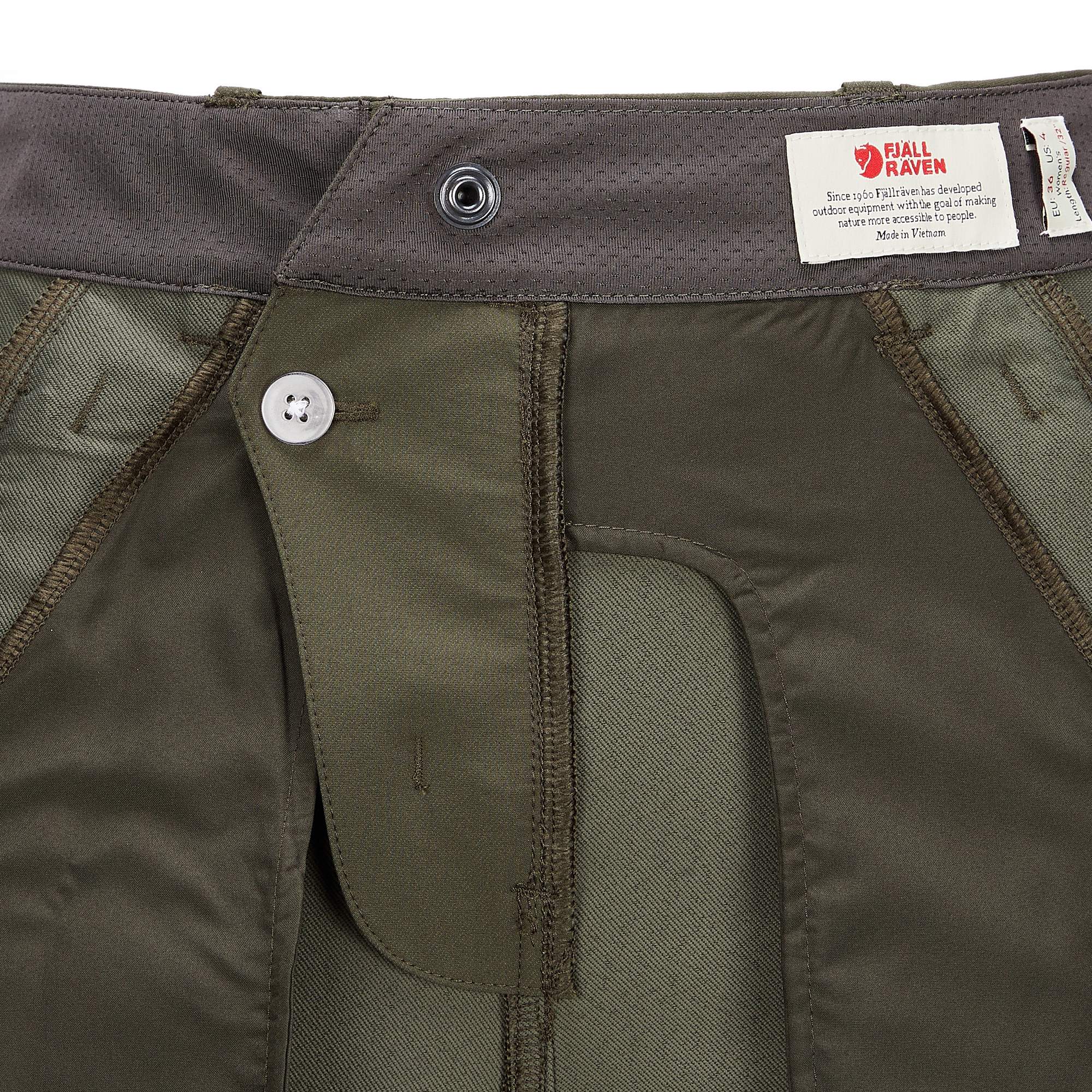 Fjällräven ABISKO TRAIL STRETCH TROUSERS W Damen - Trekkinghose