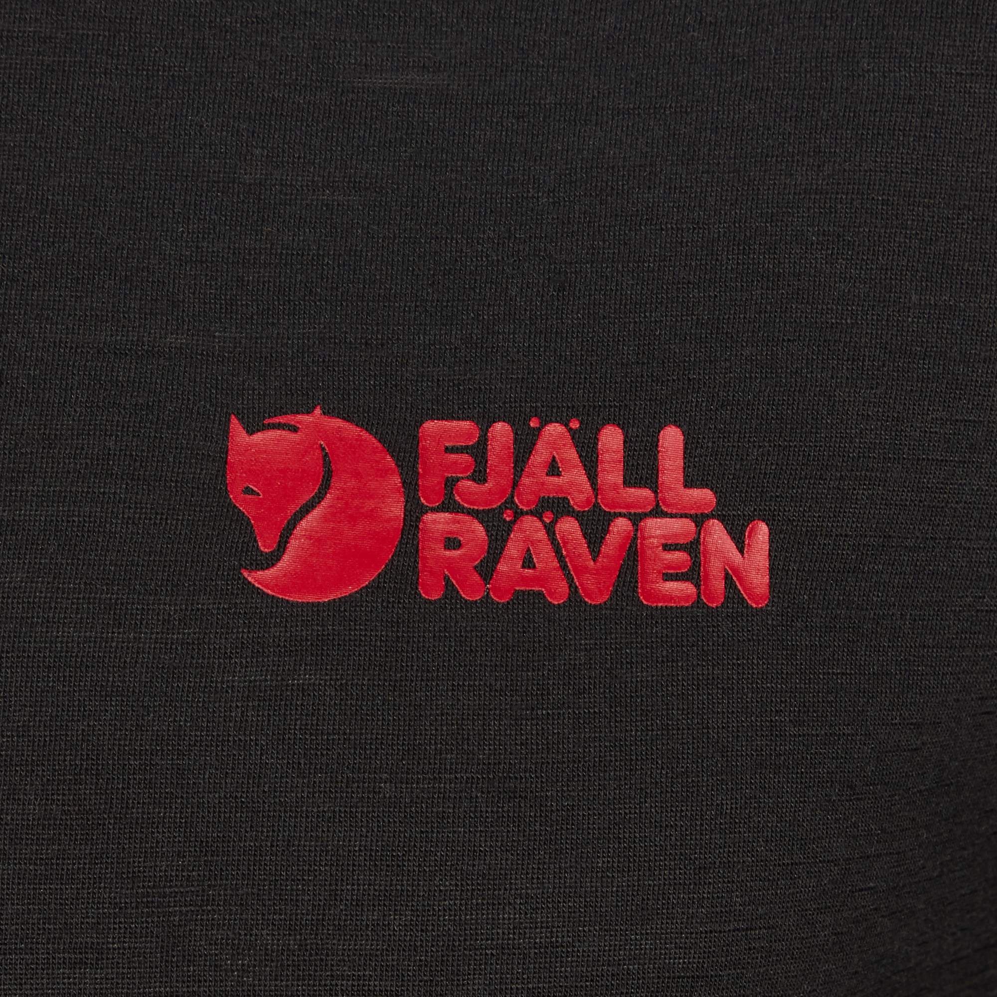 Fjällräven ABISKO WOOL LOGO SS M Herren - Funktionsshirt