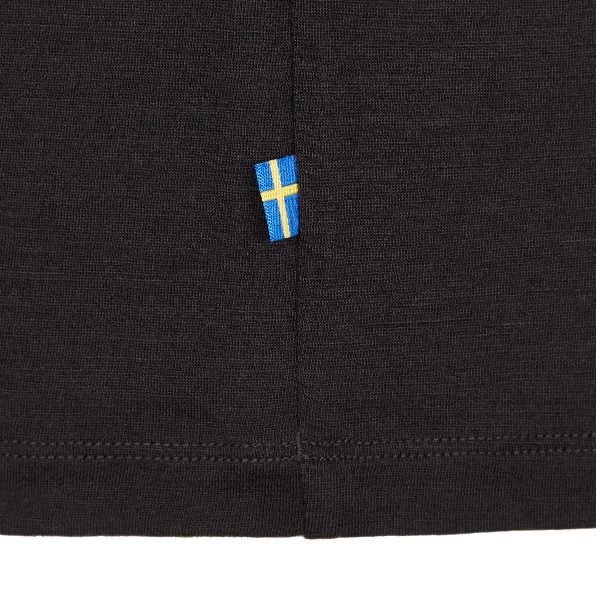 Fjällräven ABISKO WOOL LOGO SS M Herren - Funktionsshirt