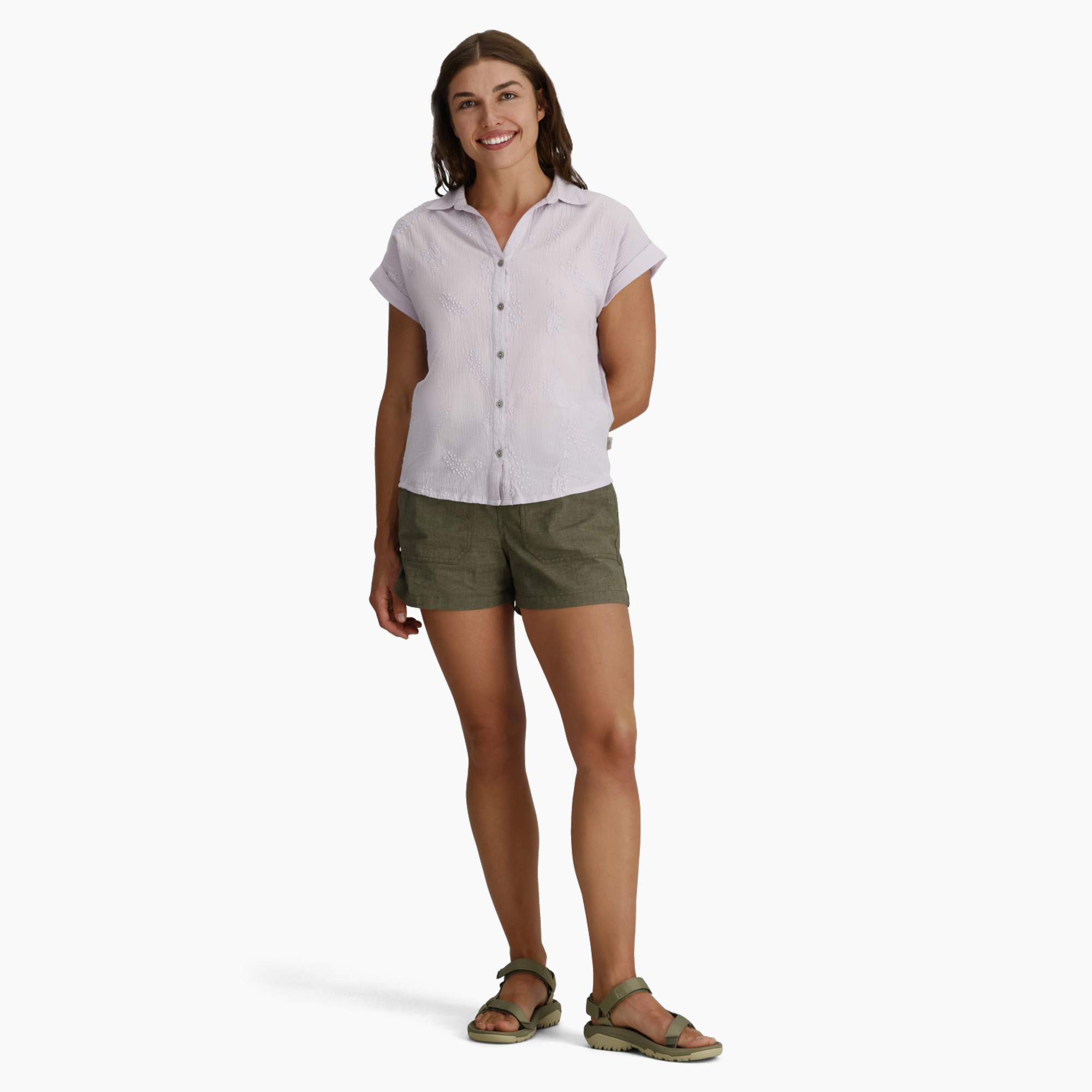 Royal Robbins OASIS S/S Damen - Outdoor Bluse
