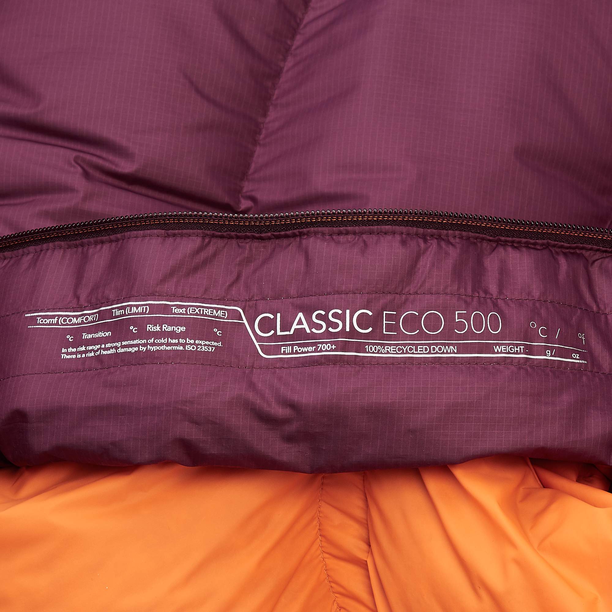 Mountain Equipment CLASSIC ECO 500 REGULAR WOMEN Damen - Daunenschlafsack