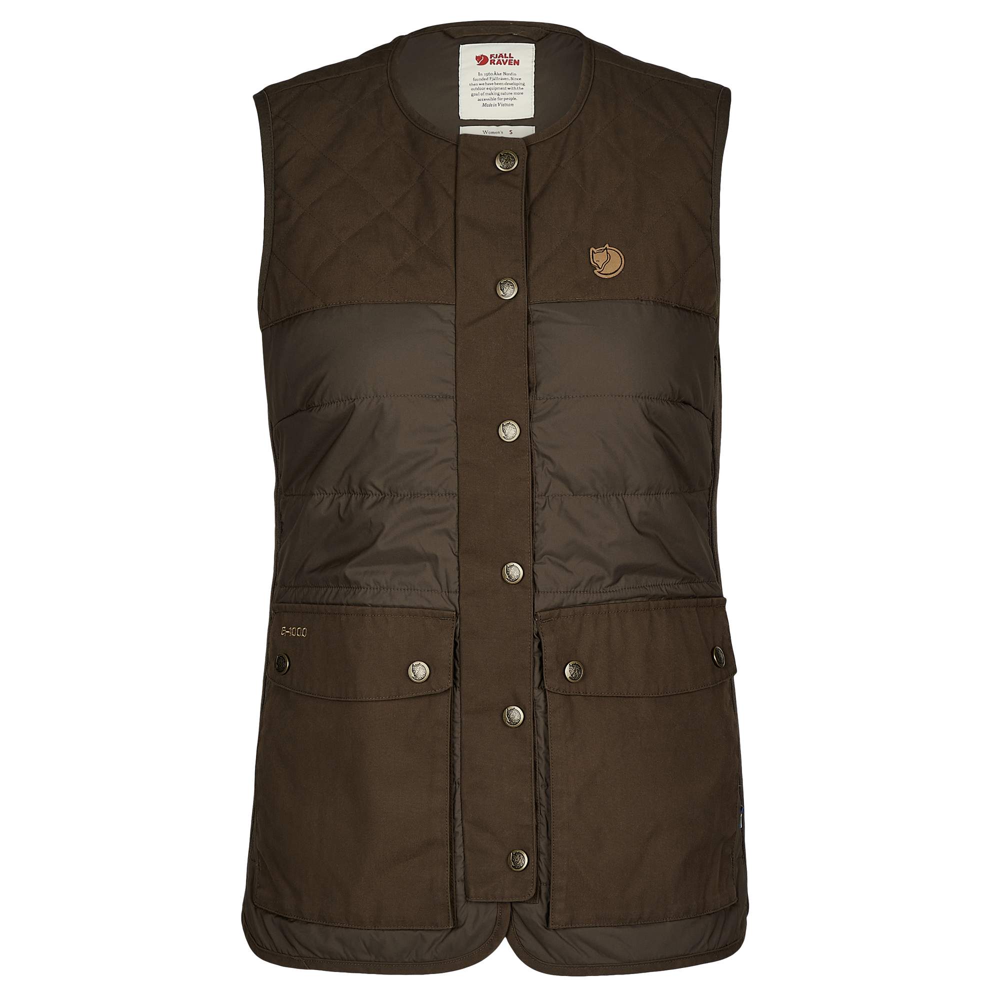 Fjällräven FOREST WOOL PADDED VEST W Damen - Weste