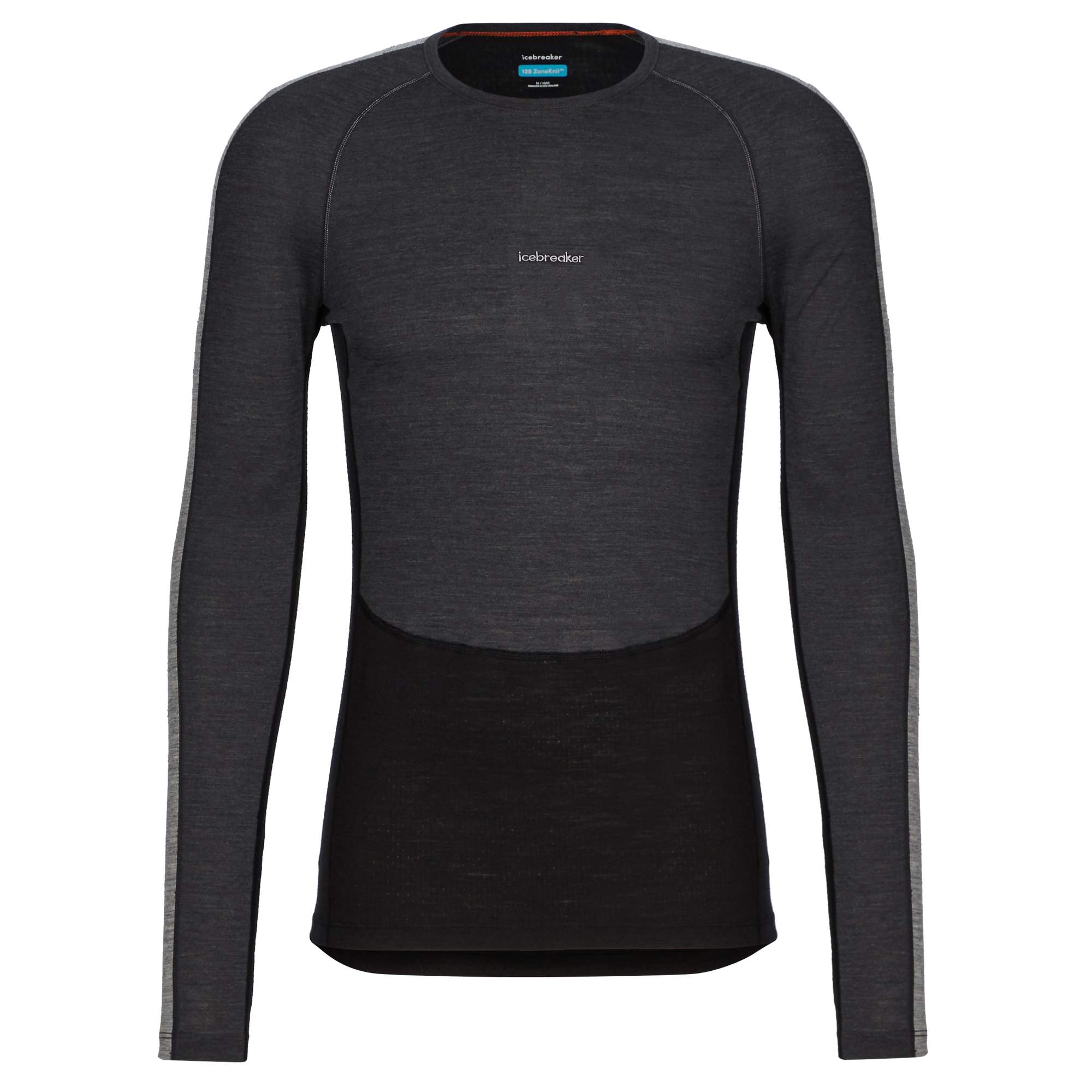 Icebreaker M MERINO 125 ZONEKNIT LS CREWE Herren - Funktionsshirt