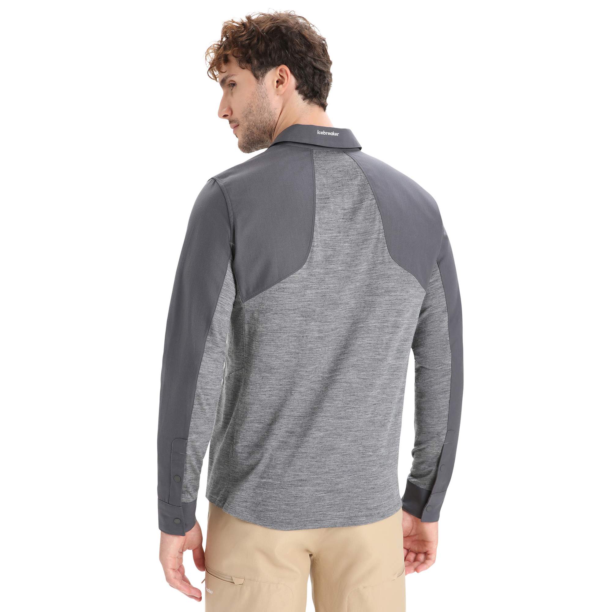 Icebreaker M HIKE LS TOP Herren - Outdoor Hemd