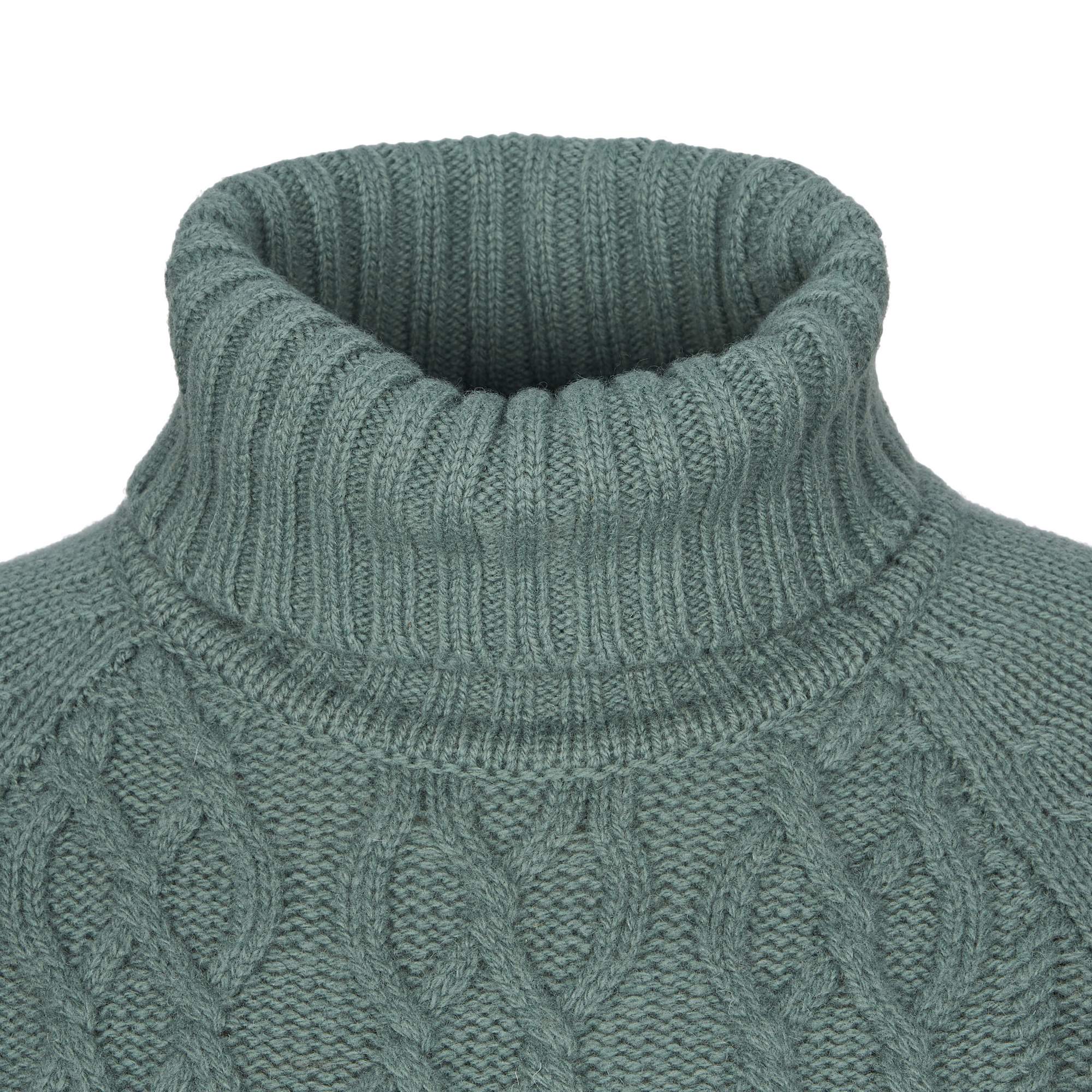 Fjällräven ÖVIK CABLE KNIT ROLLER NECK W Damen - Wollpullover