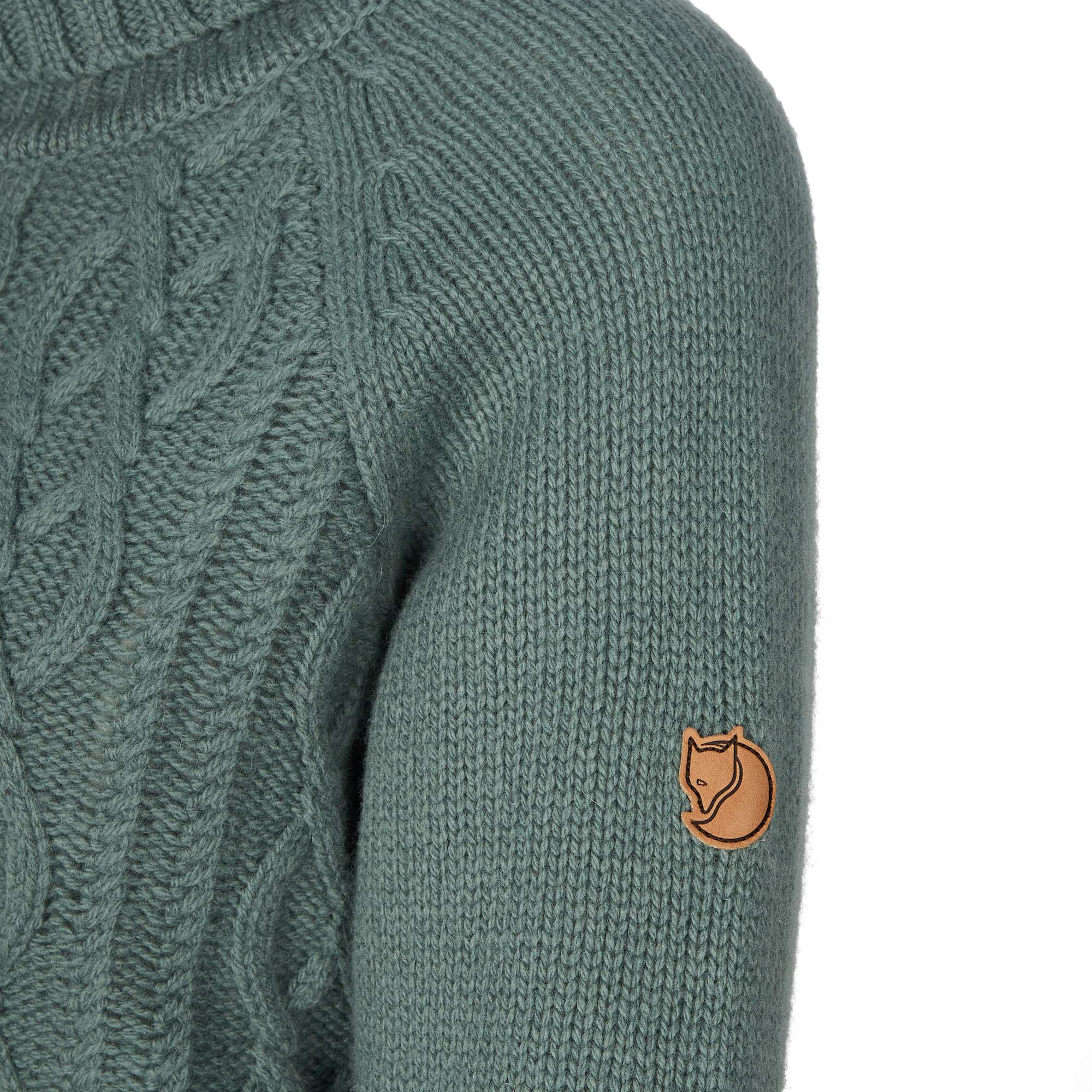 Fjällräven ÖVIK CABLE KNIT ROLLER NECK W Damen - Wollpullover