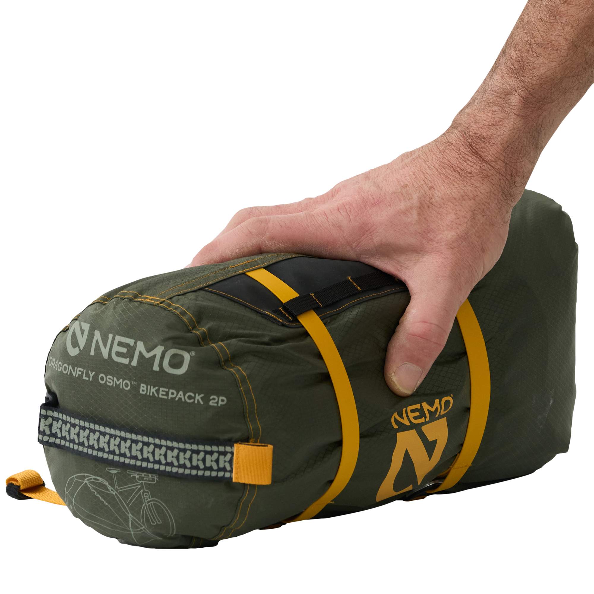 Nemo DRAGONFLY OSMO BIKEPACK 2P - Kuppelzelt