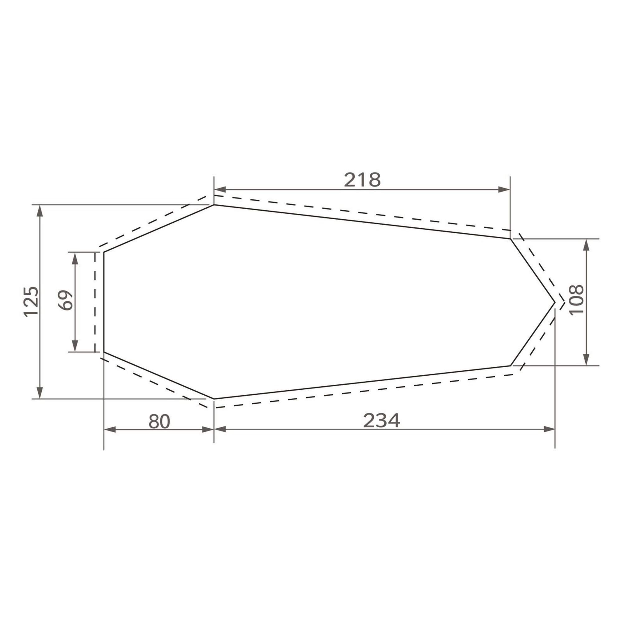 Vaude FP HOGAN UL 2P - Zeltplane Vaude FP HOGAN UL 2P - Zeltplane