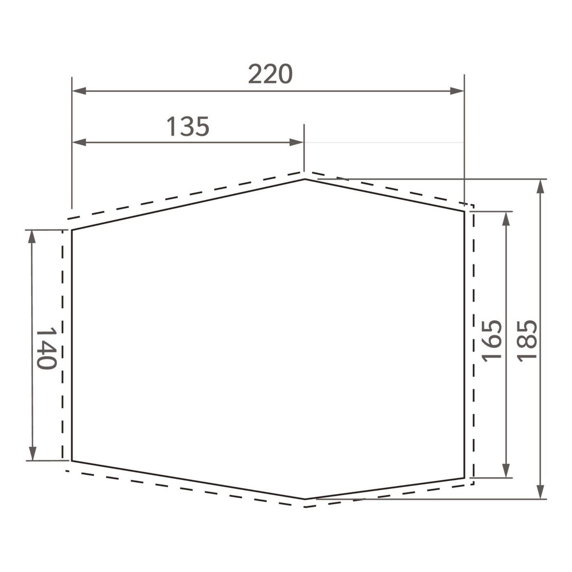 Vaude FLOOR PROTECTOR LIZARD SEAMLESS 2-3P - Zeltplane
