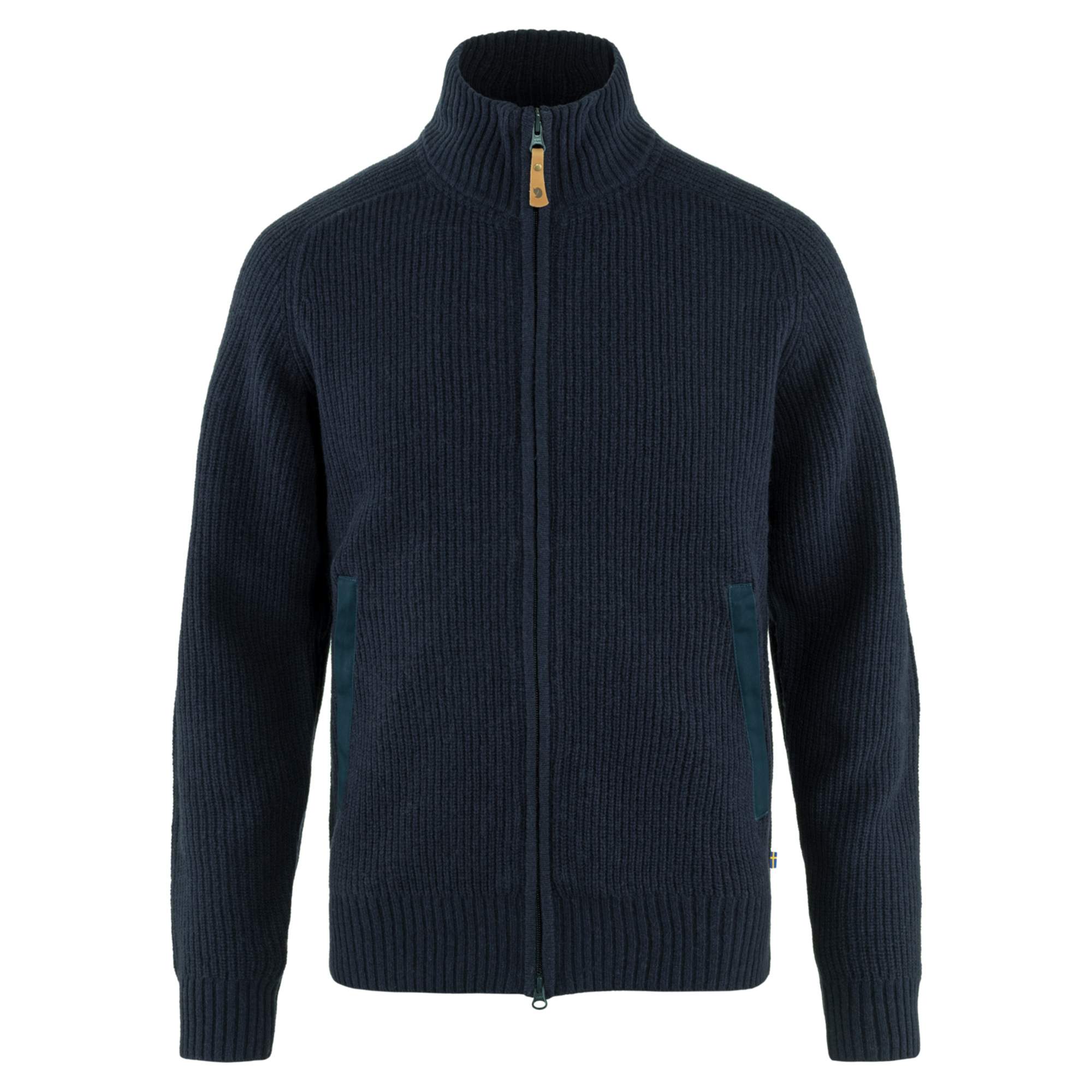 Fjällräven ÖVIK ZIP CARDIGAN KNIT M Herren - Wolljacke