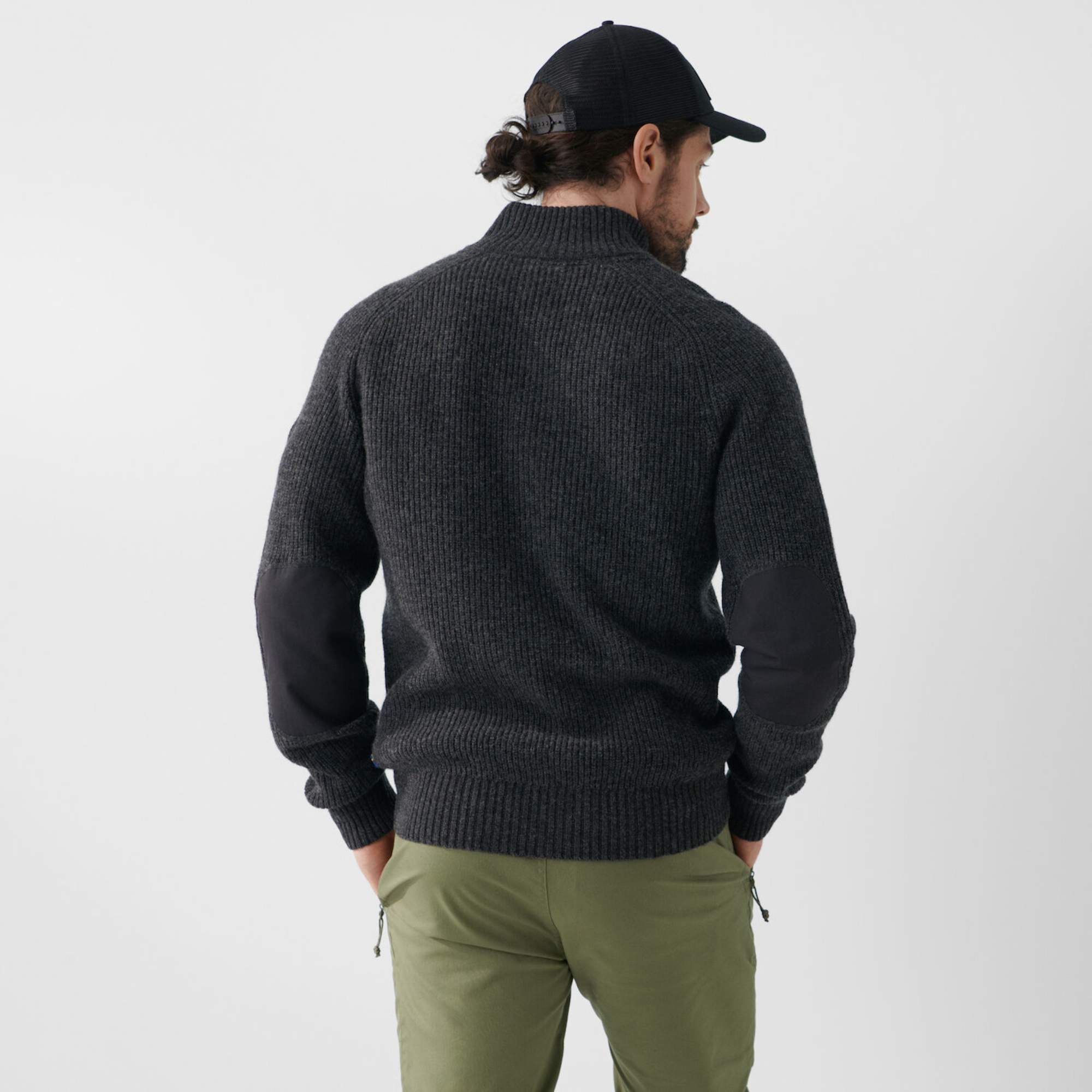 Fjällräven ÖVIK ZIP CARDIGAN KNIT M Herren - Wolljacke