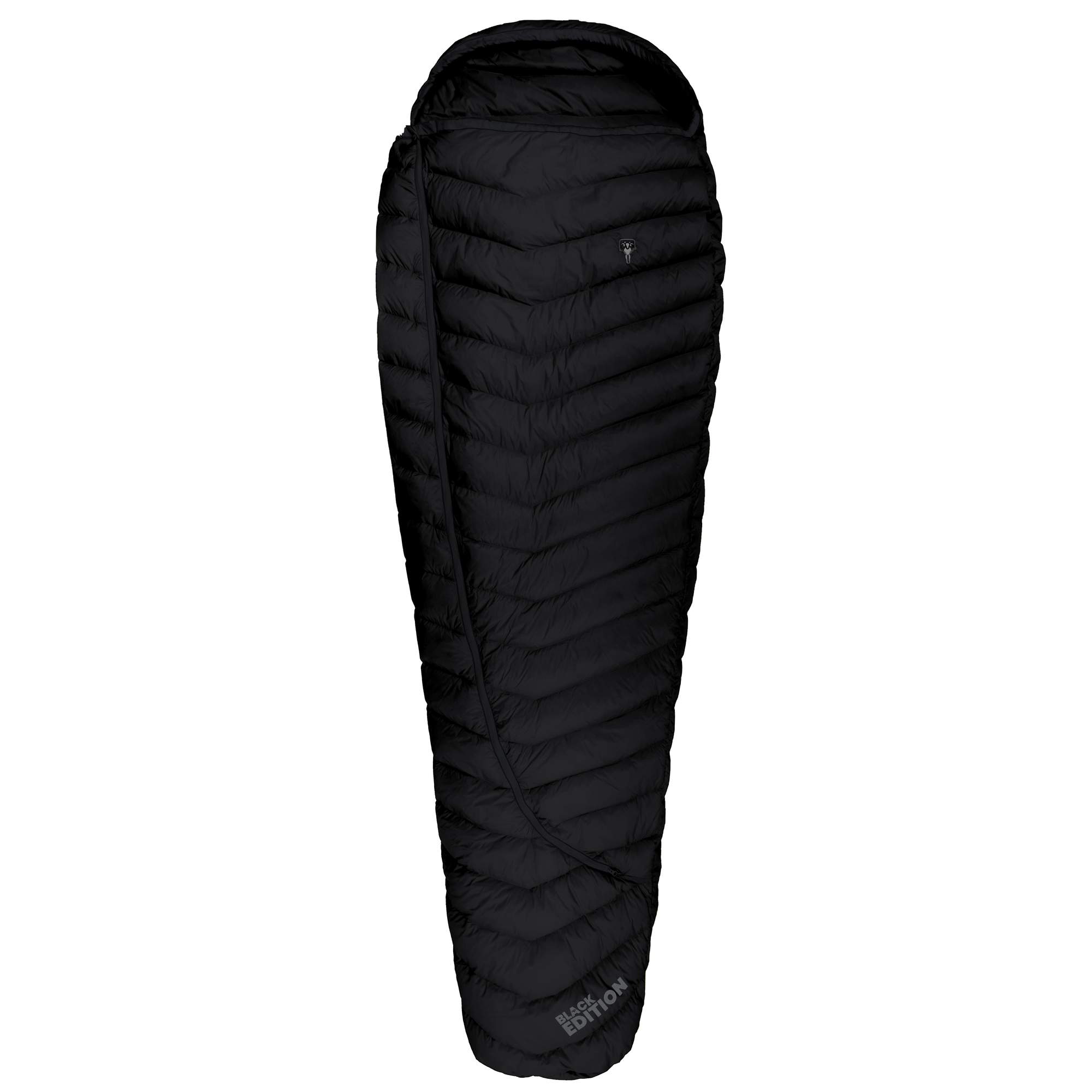 Grüezi bag BIOPOD DOWNWOOL EXTREME LIGHT BLACK EDITION - Sommerschlafsack