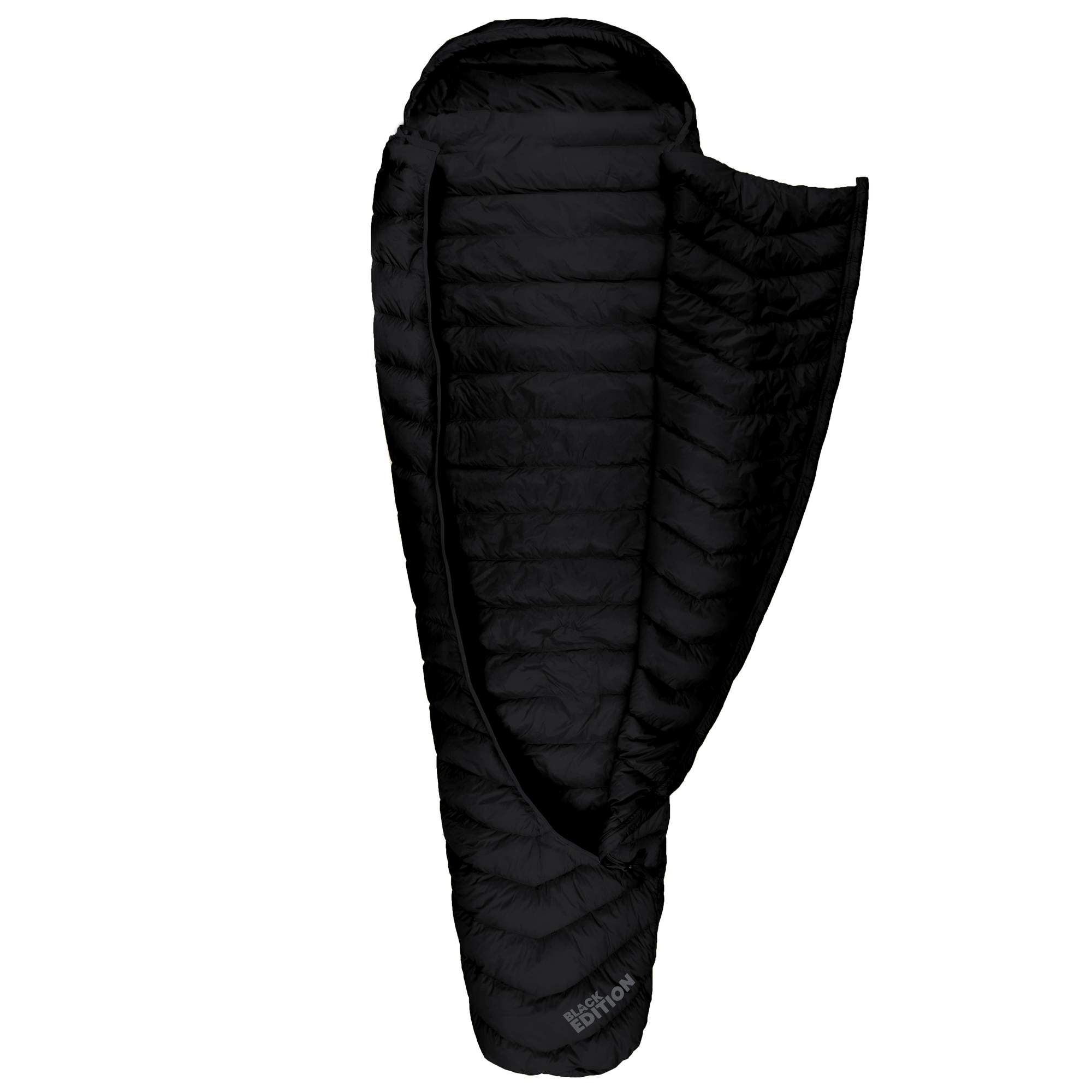 Grüezi bag BIOPOD DOWNWOOL EXTREME LIGHT BLACK EDITION - Sommerschlafsack