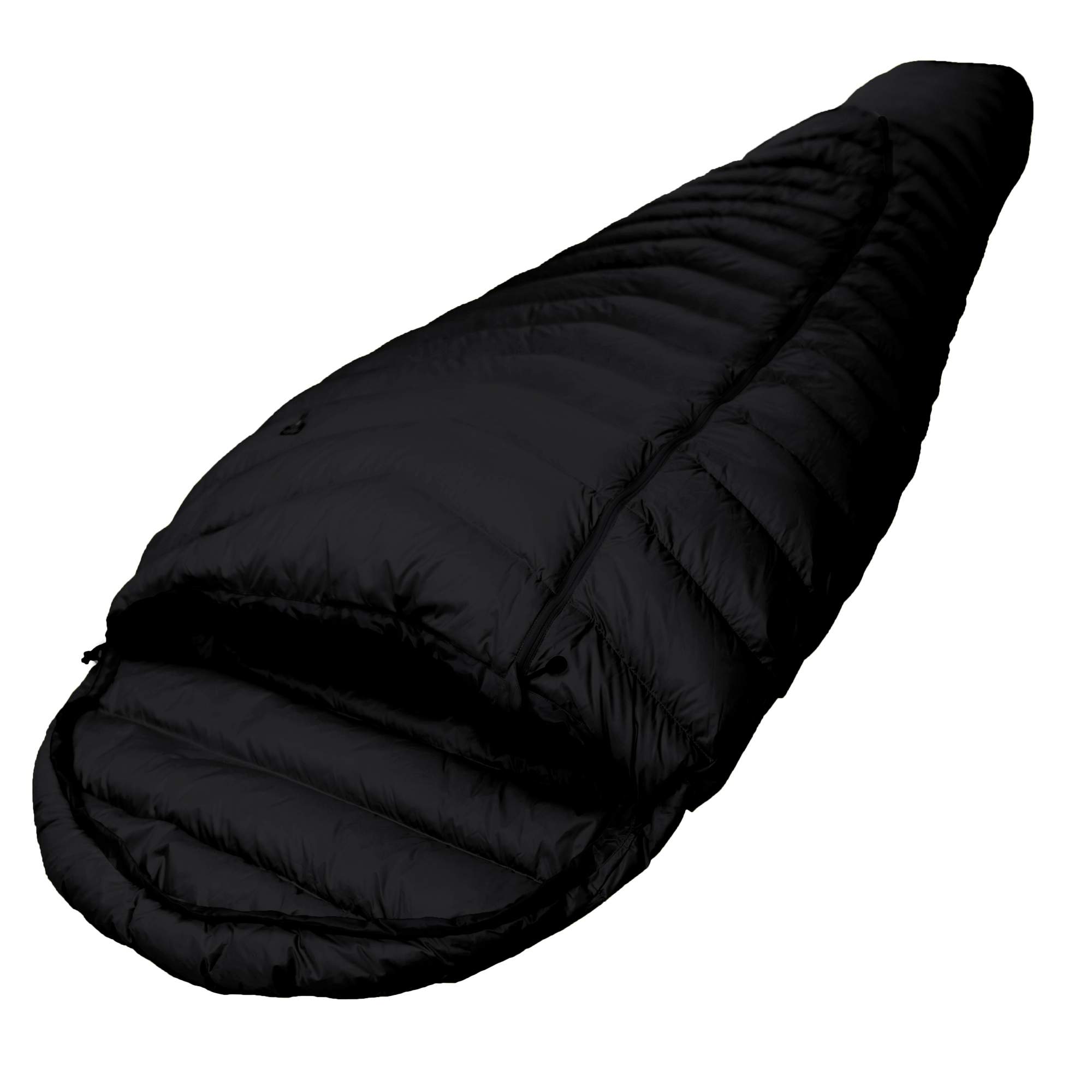 Grüezi bag BIOPOD DOWNWOOL EXTREME LIGHT BLACK EDITION - Sommerschlafsack