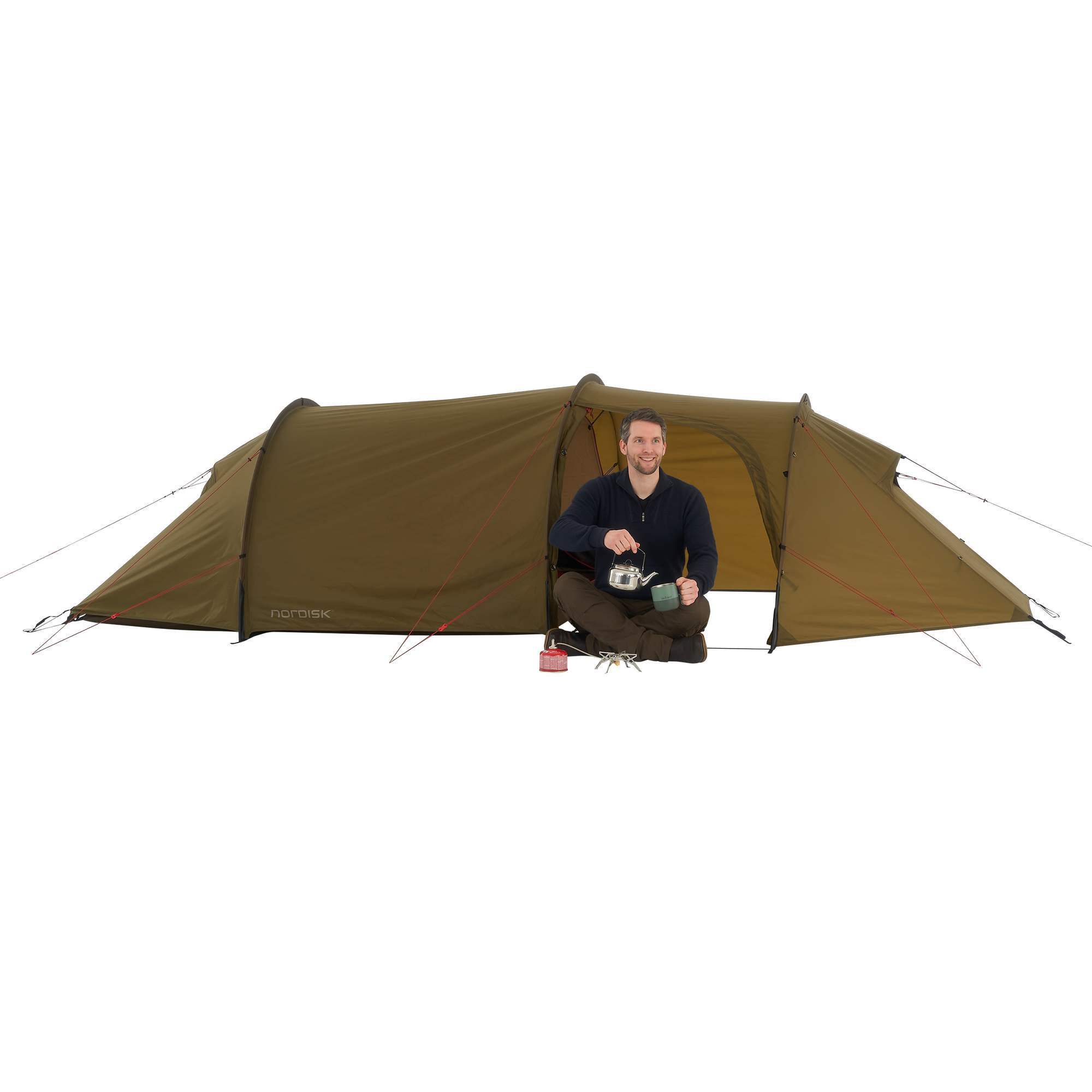 Nordisk OPPLAND 2 (2.0) PU TENT - Tunnelzelt