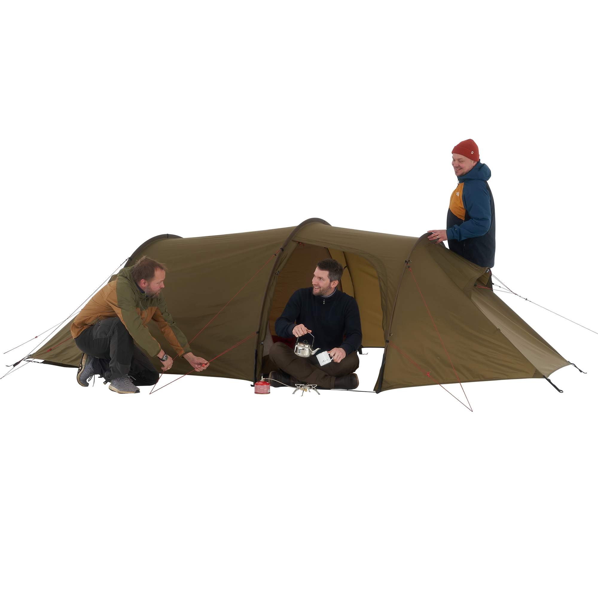 Nordisk OPPLAND 3 (3.0) PU TENT - Tunnelzelt