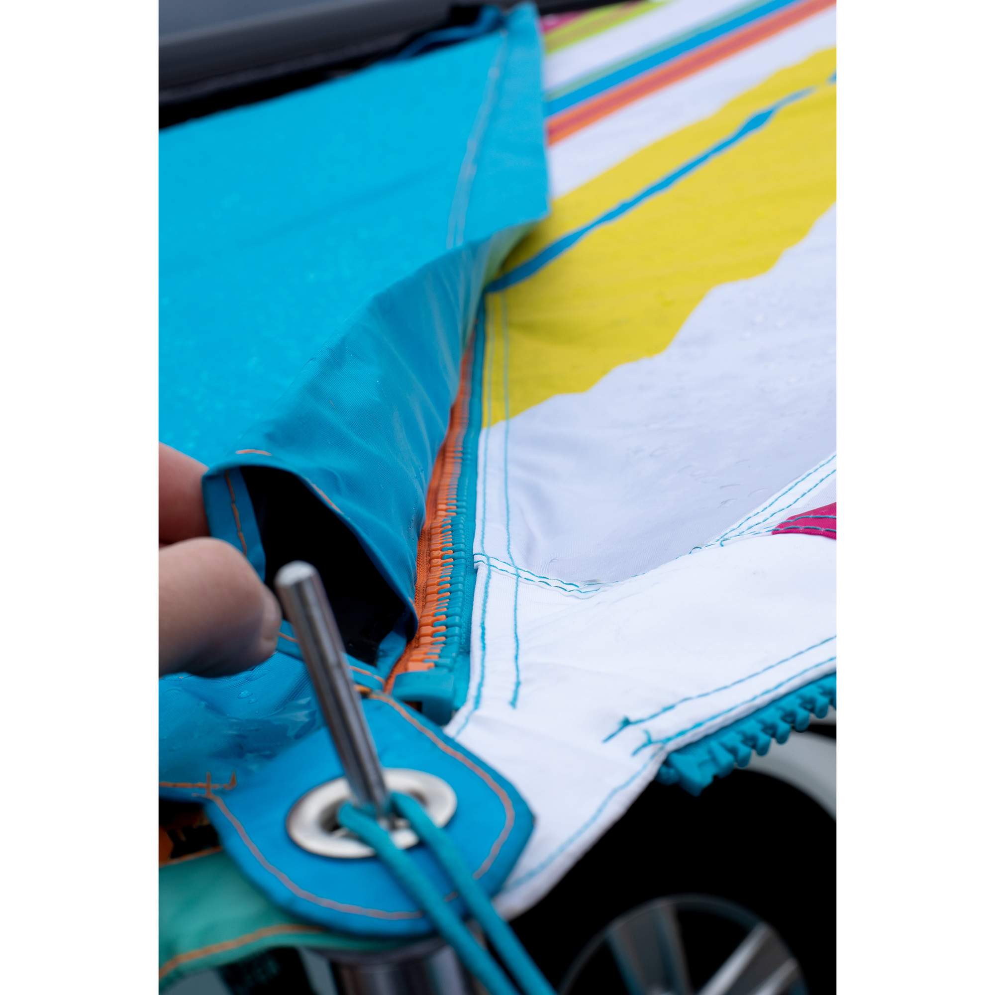 Bent VERBINDBARES SONNENSEGEL ZIP-PROTECT CANVAS SINGLE - Tarp Bent VERBINDBARES SONNENSEGEL ZIP-PROTECT CANVAS SINGLE - Tarp