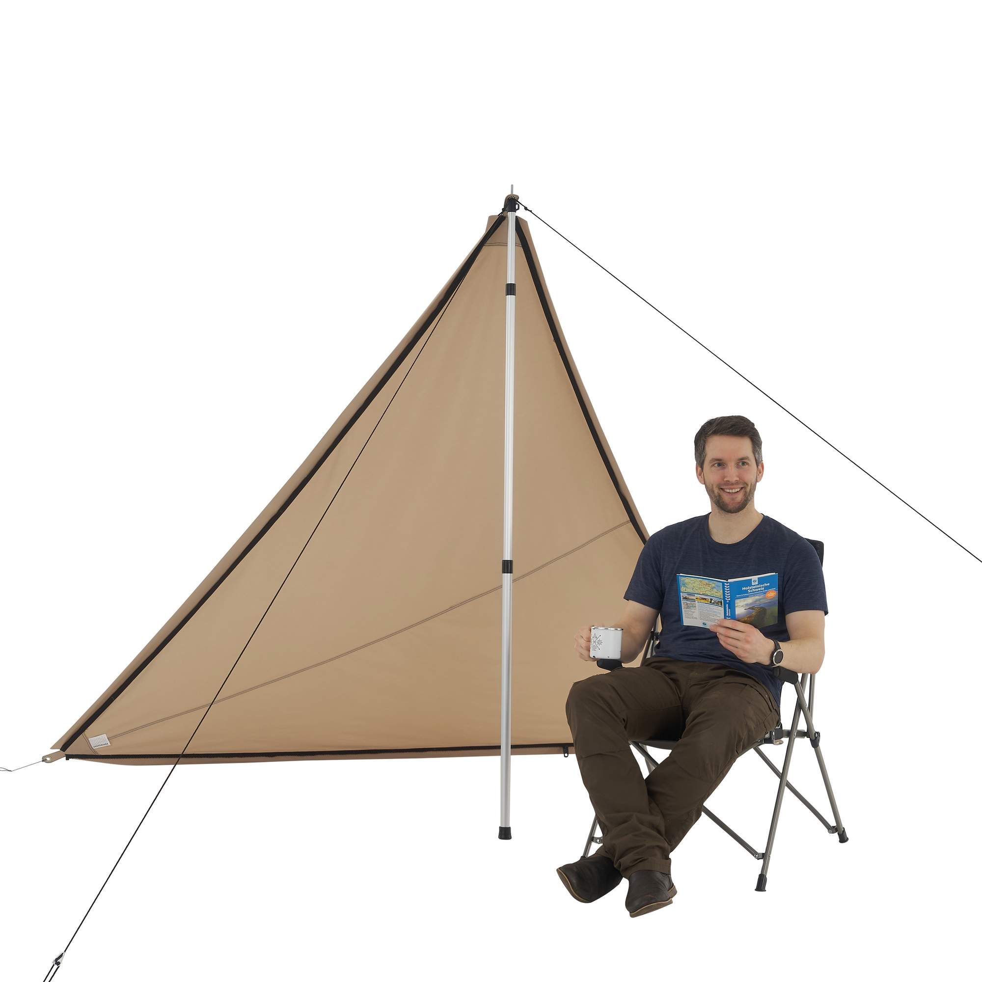 Bent VERBINDBARES SONNENSEGEL ZIP-PROTECT CANVAS SINGLE - Tarp Bent VERBINDBARES SONNENSEGEL ZIP-PROTECT CANVAS SINGLE - Tarp