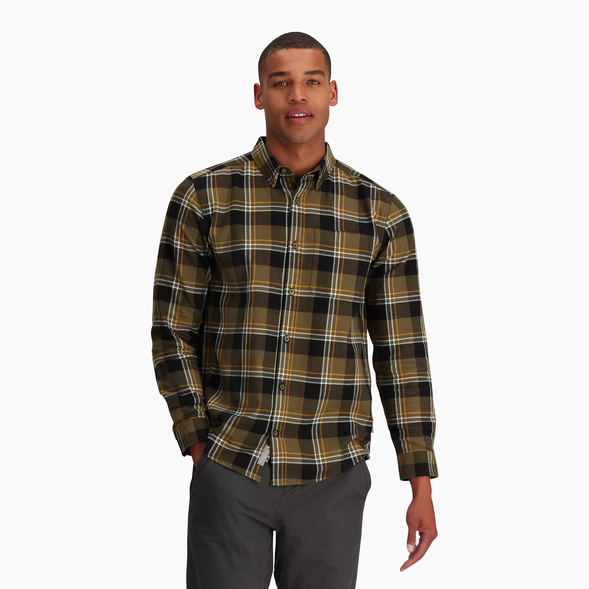 Royal Robbins LIEBACK ORGANIC COTTON FLANNEL L/S Herren - Flanellhemd