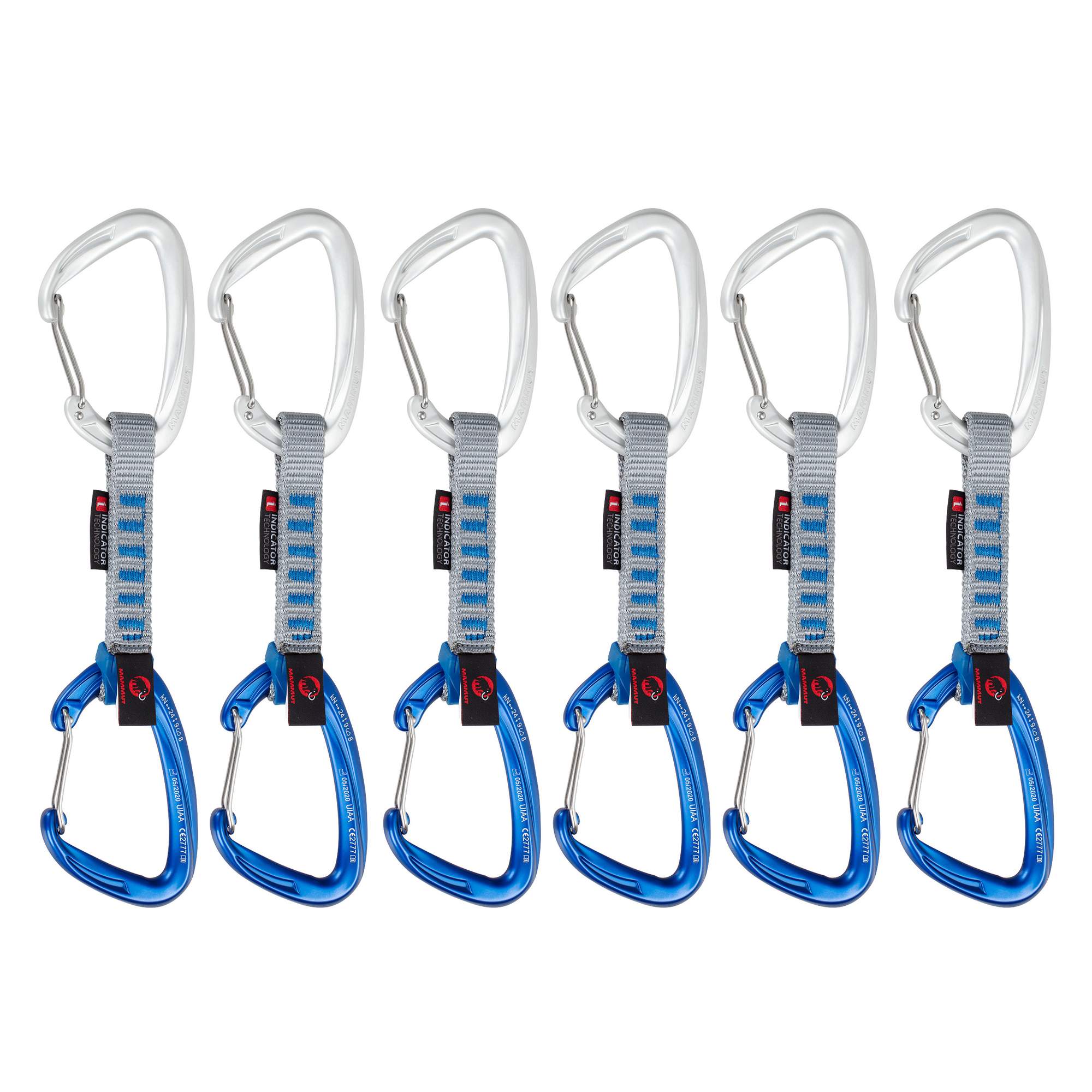Mammut CRAG WIRE 10 CM INDICATOR 6-PACK QUICKDRAWS - Express-Set