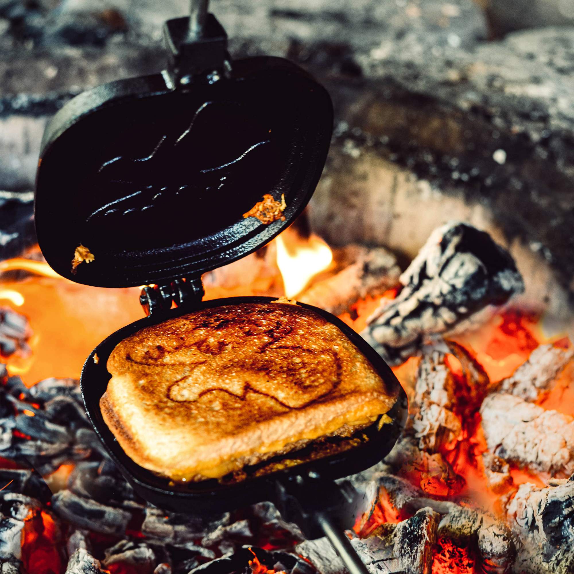 Stabilotherm MACKJÄRN MED ÄLGMOTIV - Grilleisen