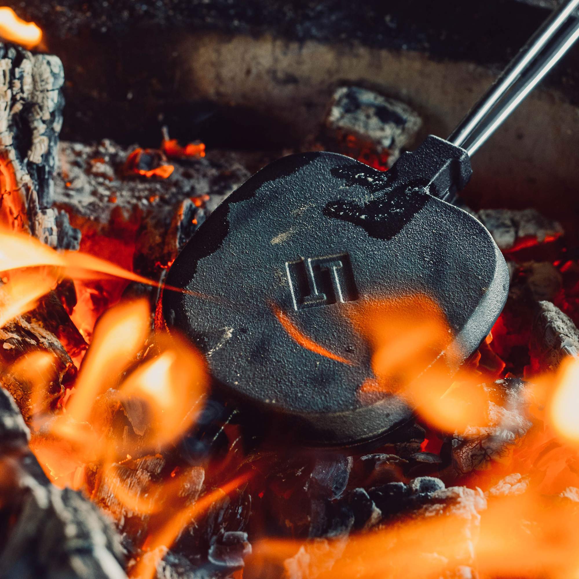 Stabilotherm MACKJÄRN MED ÄLGMOTIV - Grilleisen
